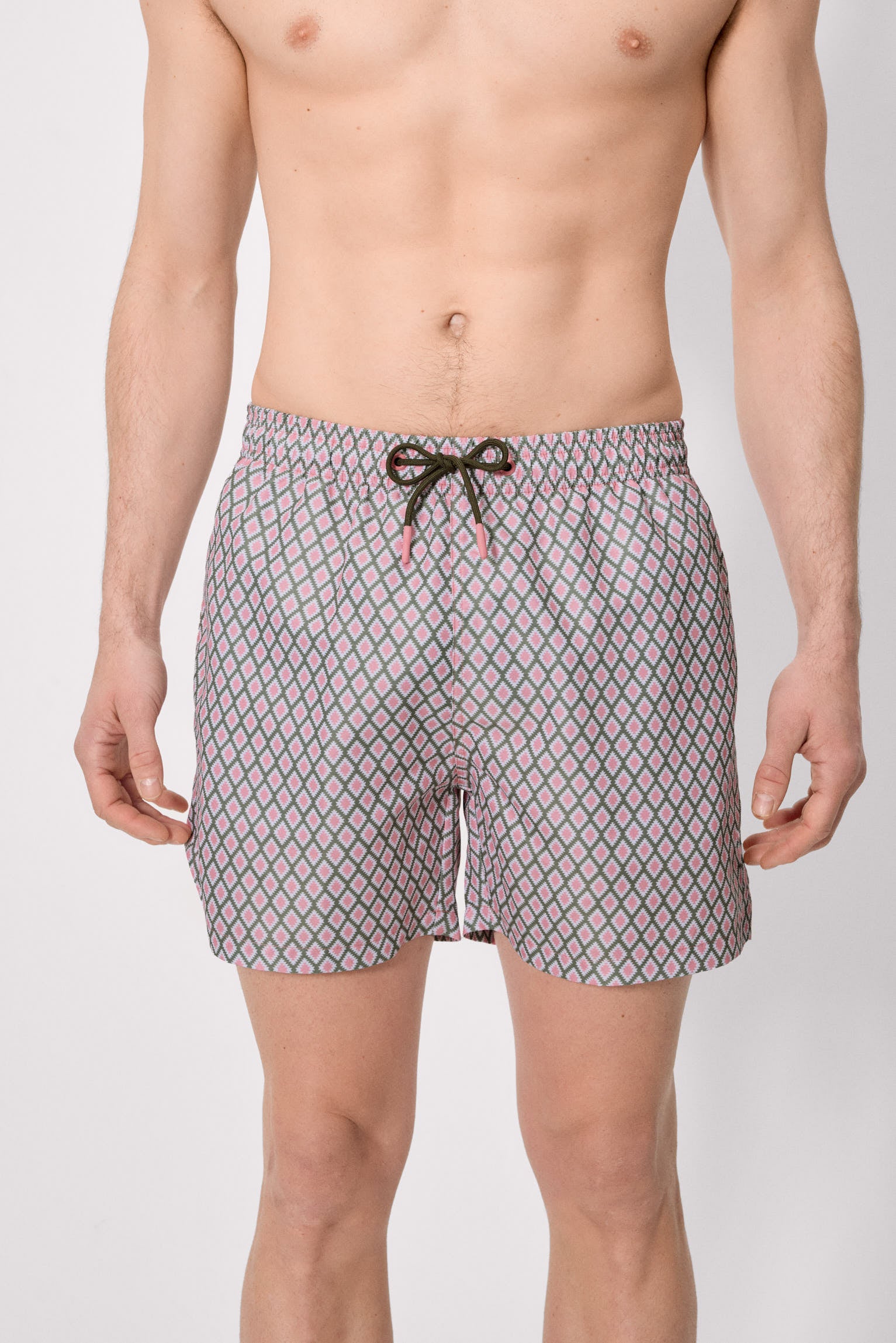 Costume da bagno intero con stampa etnica multicolore