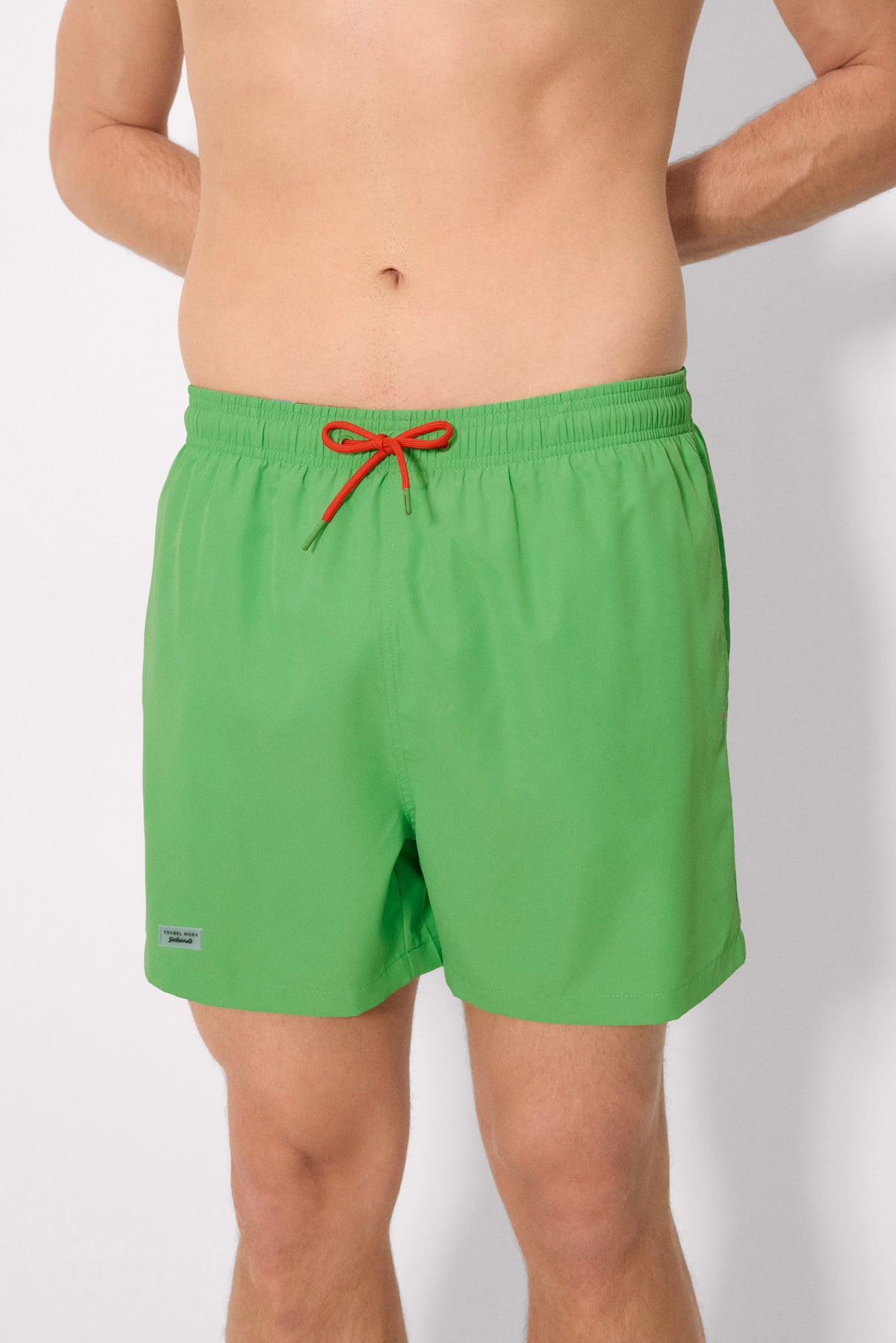 Bañador medio básico verde Sockarrats - Ysabel Mora