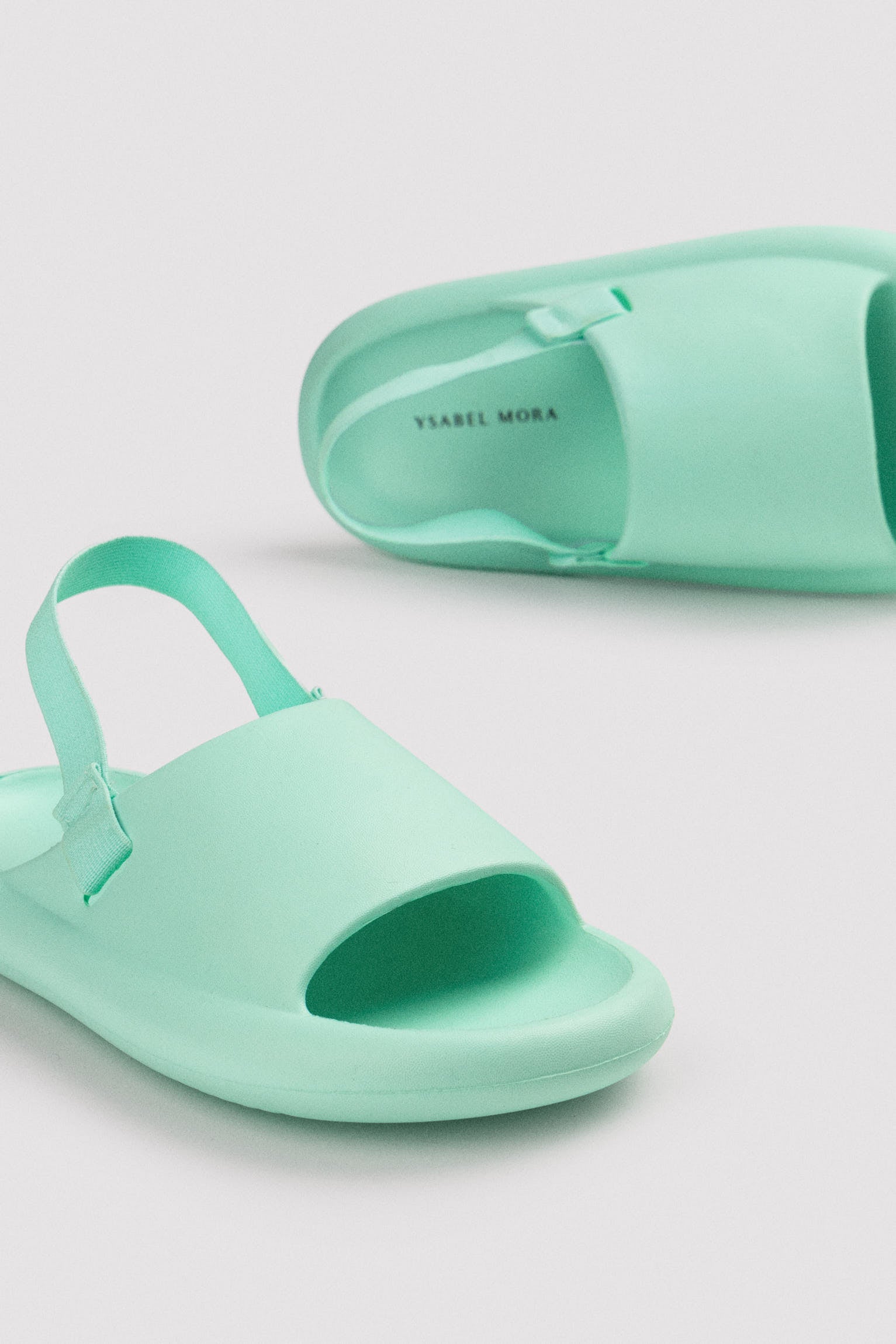 Infradito verdi per bambini