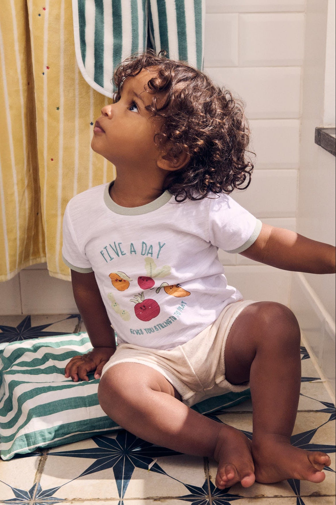 Conjunto bebé verano camiseta y pantalón corto - Ysabel Mora