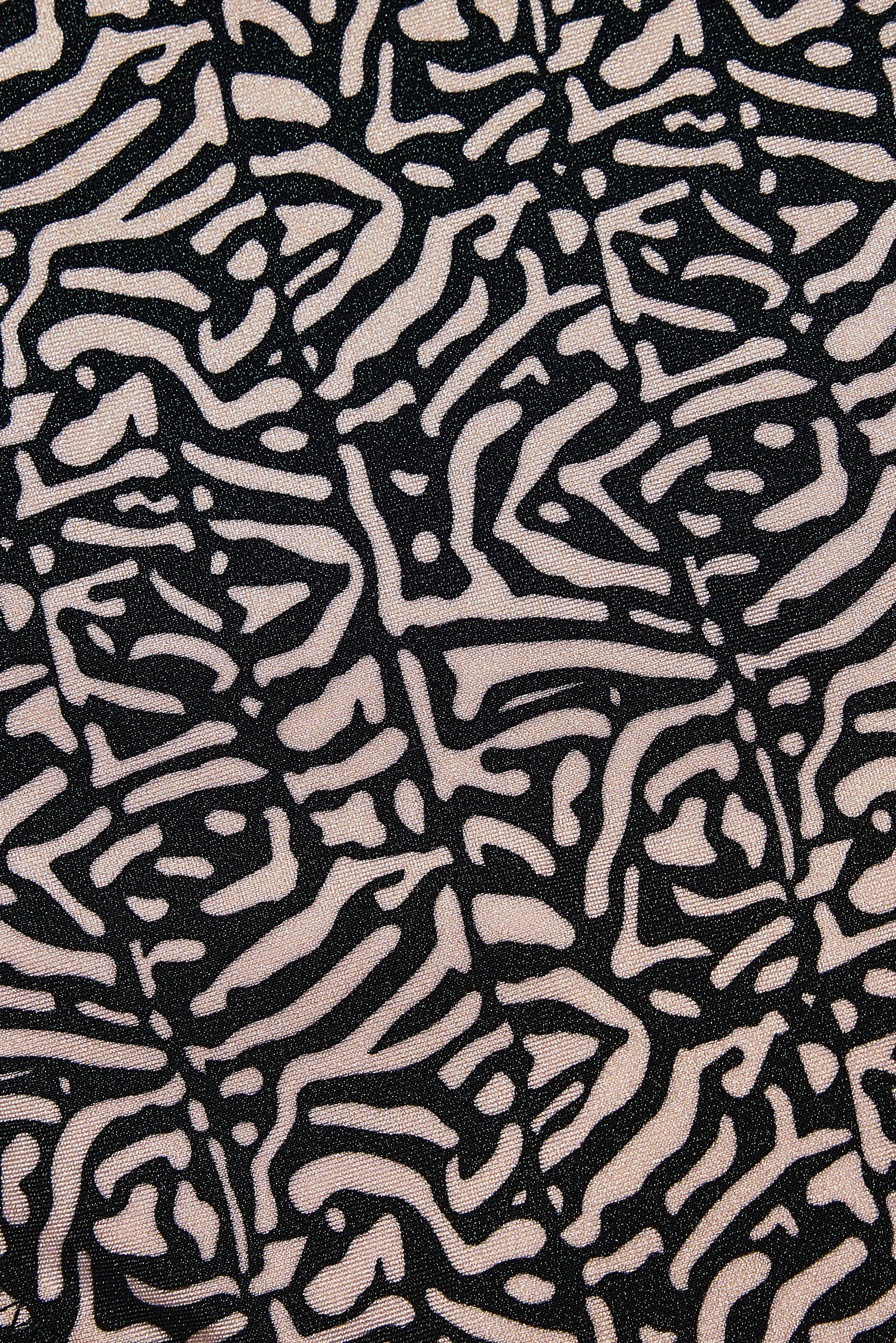 Reggiseno bikini stampato minimizzante con glitter, coppa D