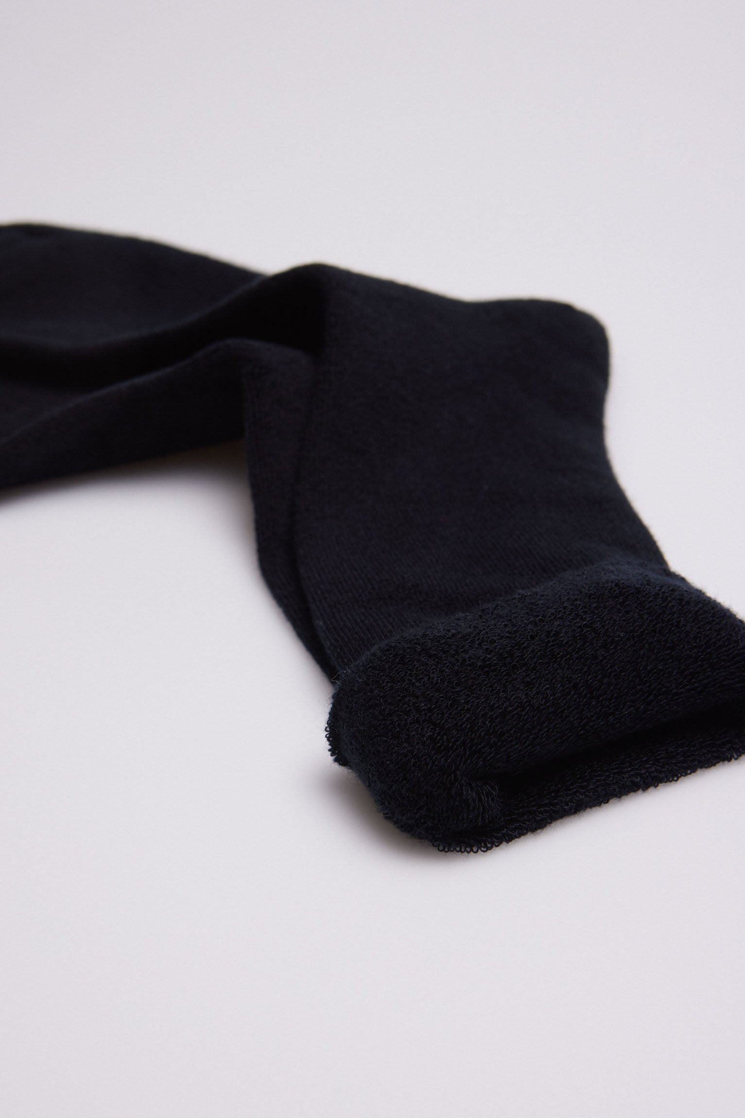 12732 3 calcetin mujer termico sin puño - Negro