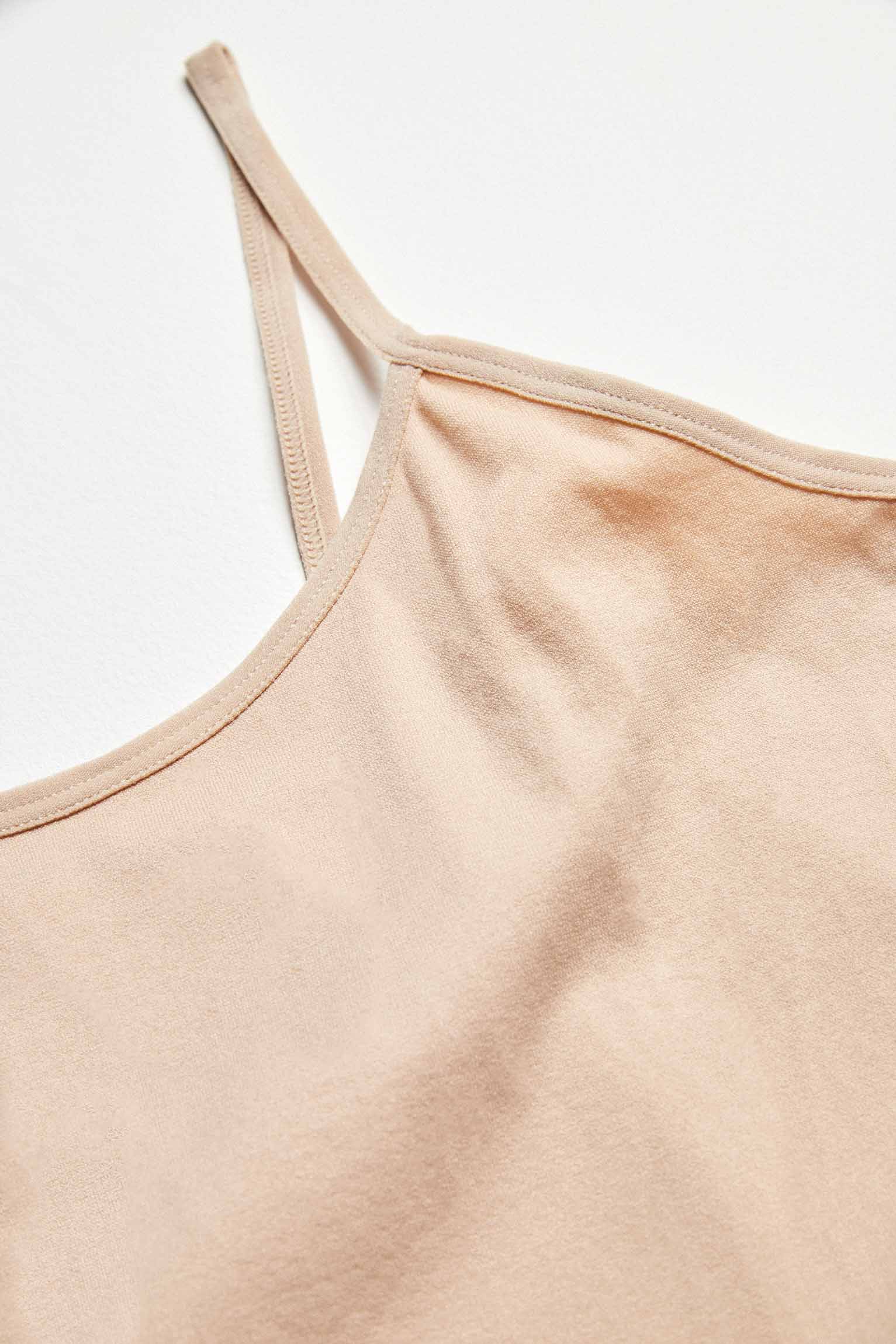19105 1 camiseta interior tirante fino - Nude