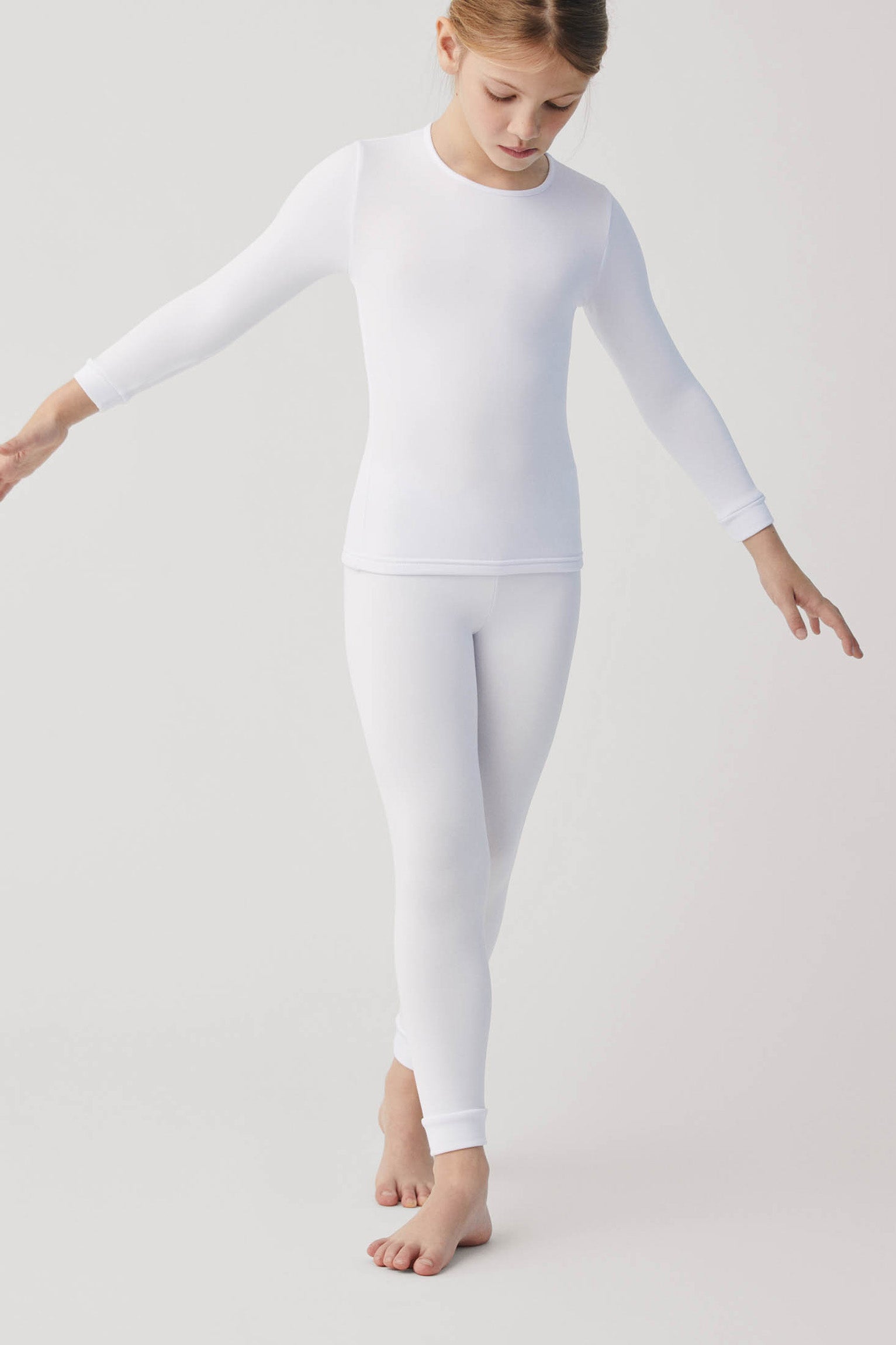 Leggings Felpati Per Bambini FILOWA Leggings Felpati Per Bambina 2 Pack Foderati In Pile Maglietta Termica Bambina