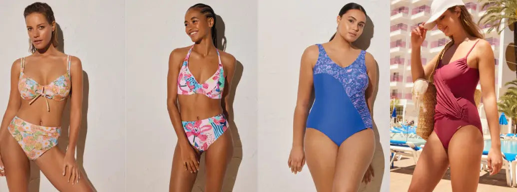 Bañadores y Bikinis 2023: Armoniza tu silueta, ¡elige el efecto reductor!