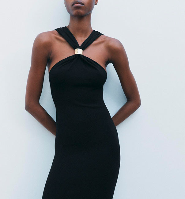 Escote Halter: Qué es y cómo combinarlo según tu tipo de cuerpo.