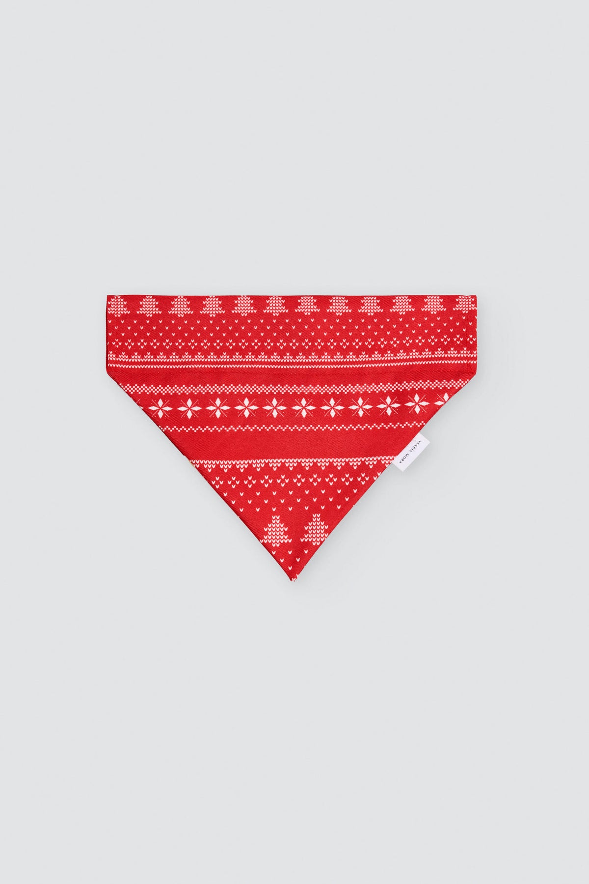 Bandana para mascotas navidad estampado Papá Noel