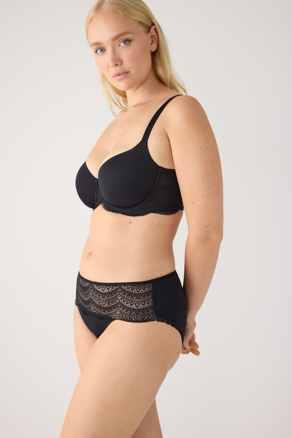 Reggiseno capacidad con ferretto imbottito nero