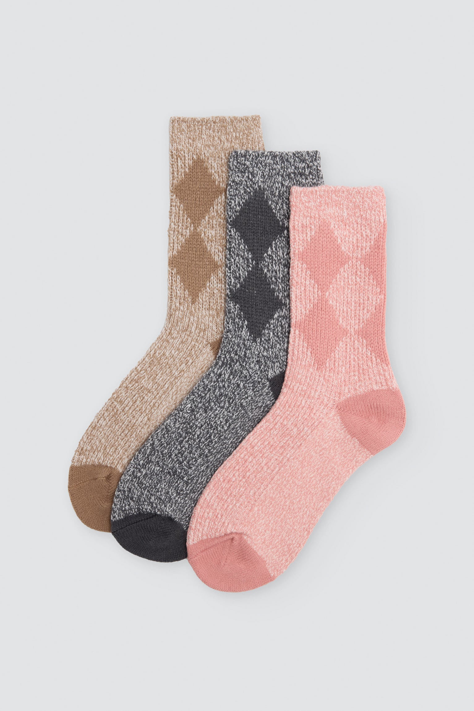 12138-pack-de-3-calcetines-mujer-sin-puno-con-diseno-geometrico