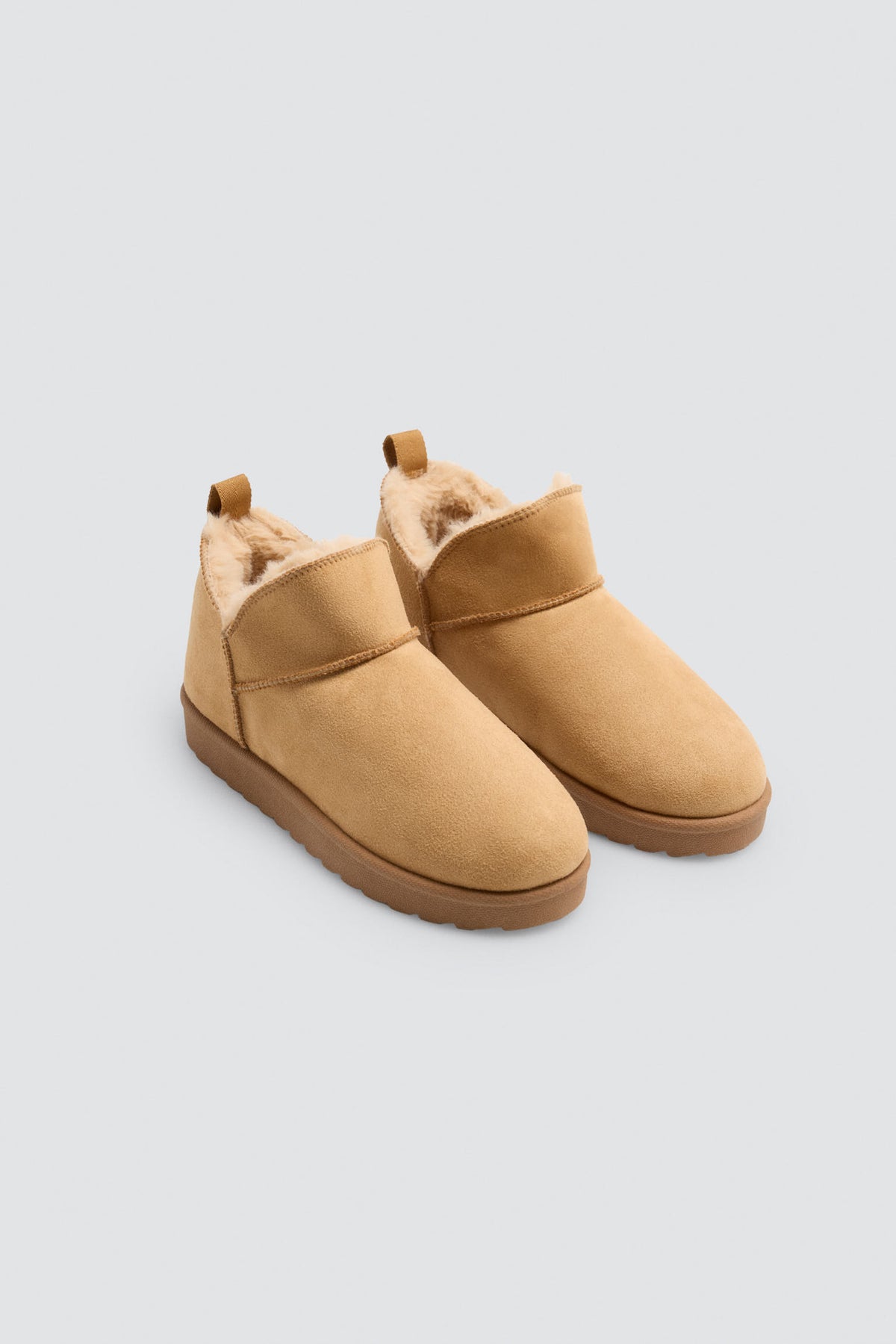 14188-CHOCOLATE-zapatillas-de-casa-mujer-con-ribete-de-pelo-marrones