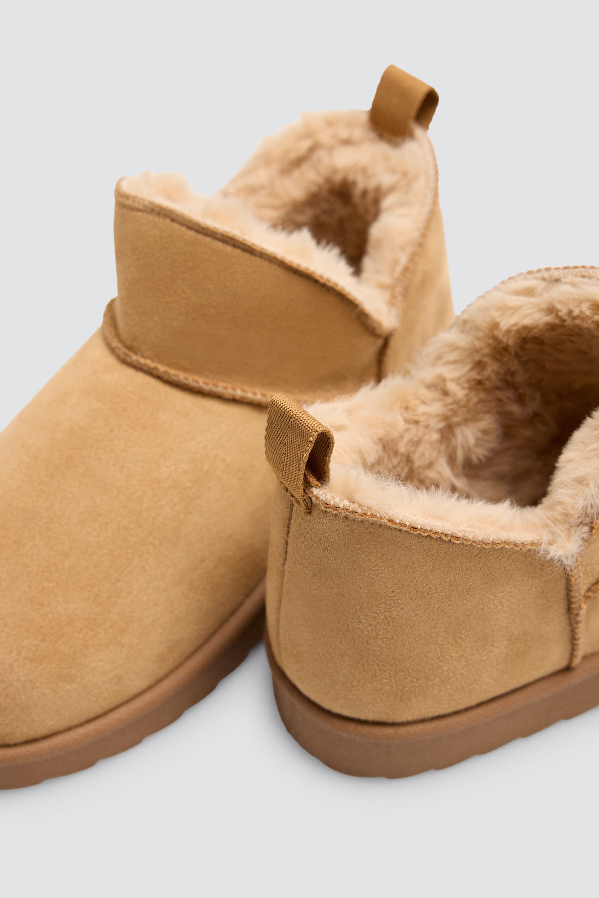 14188-CHOCOLATE-zapatillas-de-casa-mujer-con-ribete-de-pelo-marrones