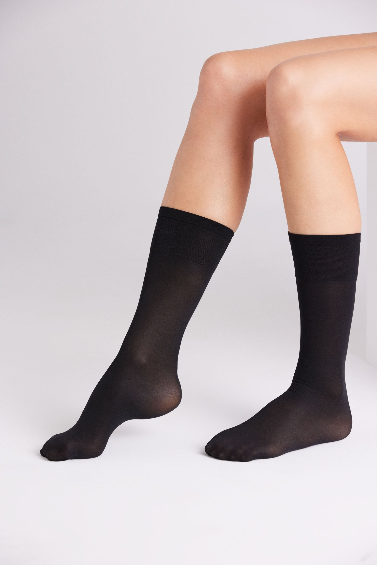 15118 1 mini medias 40 den - Negro