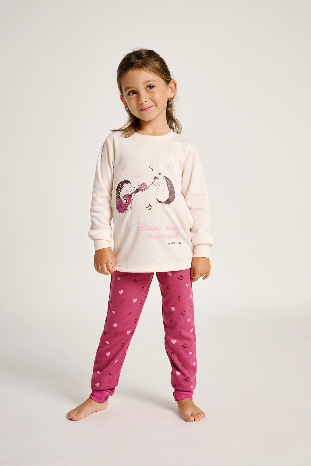 Pigiama Lungo Da Bambina E Ragazza, Rosa E Nero, Con Scritta "Sleep Queen" Nero 10-11 Anni - Foto 5