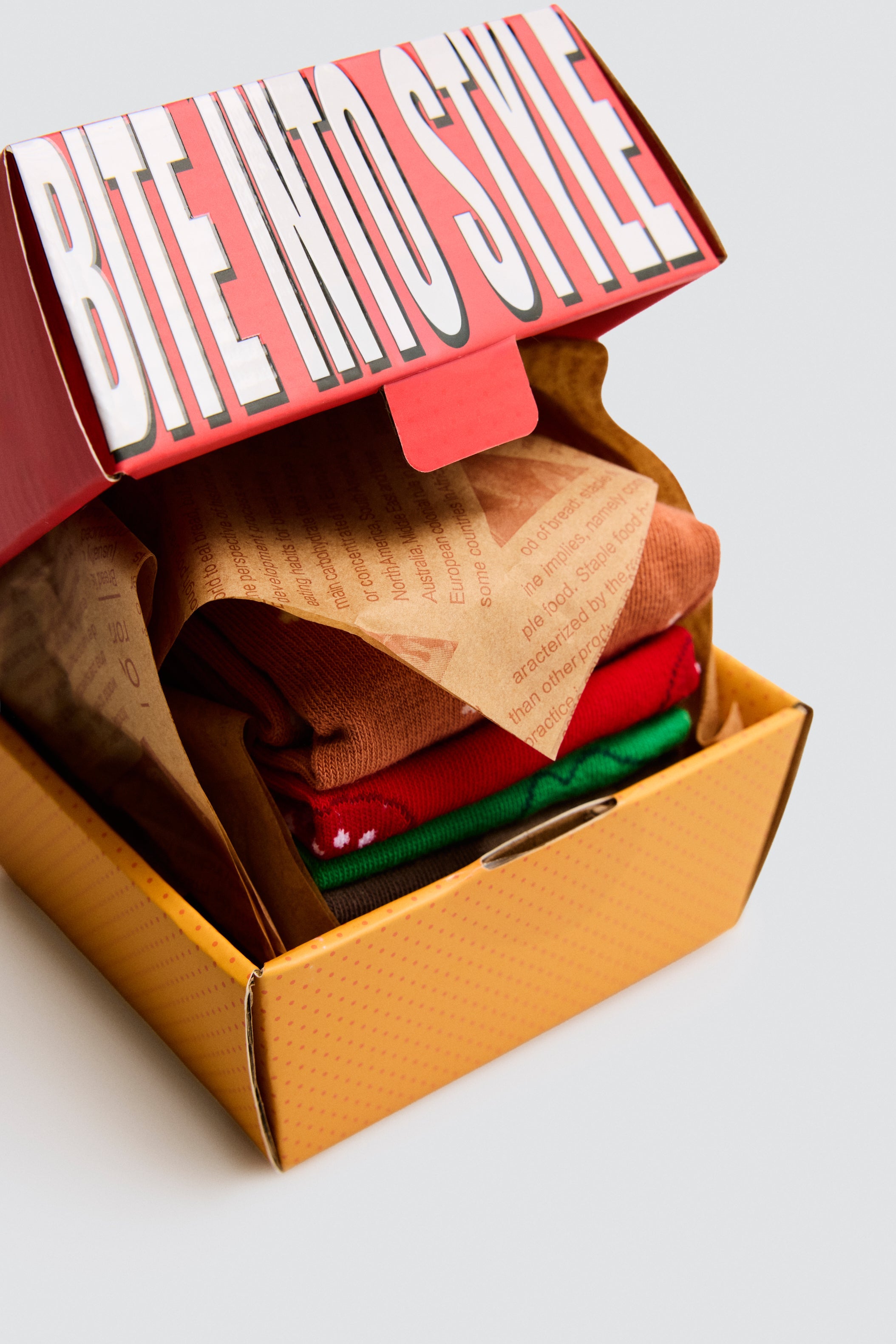 Pack regalo calzini hamburguesa
