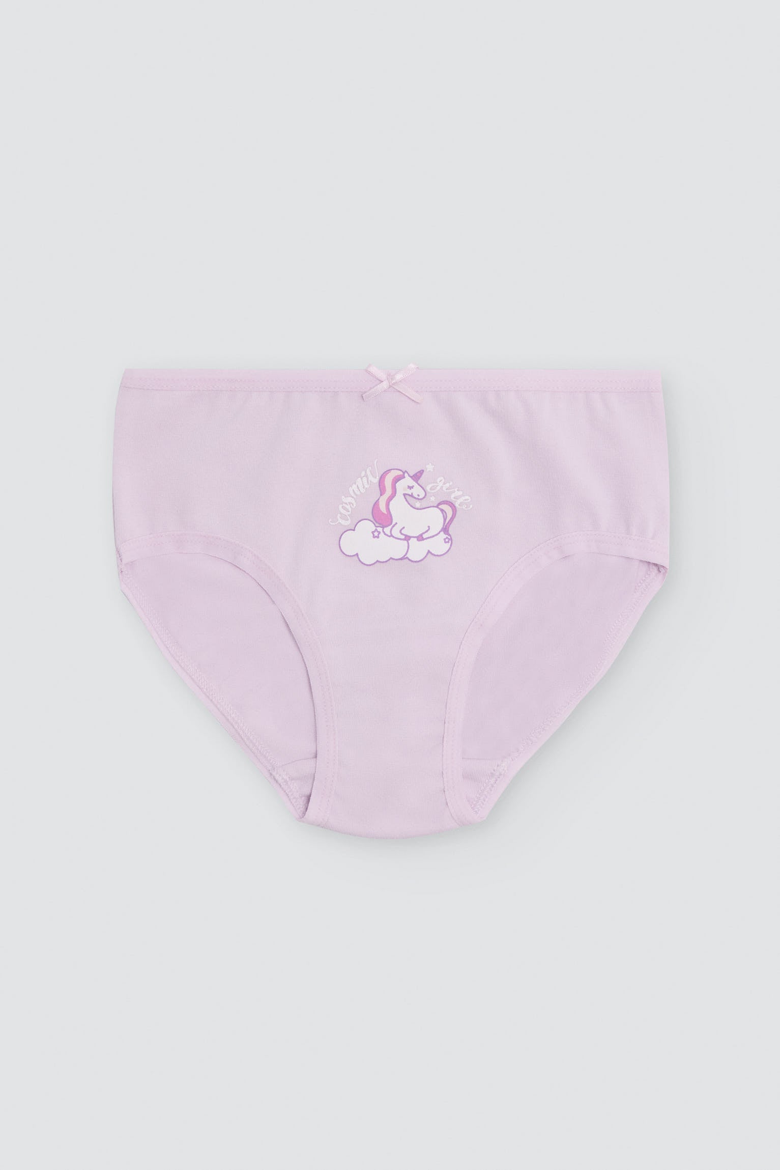Pack de 2 braguitas de niña algodón estampado unicornio - Ysabel Mora