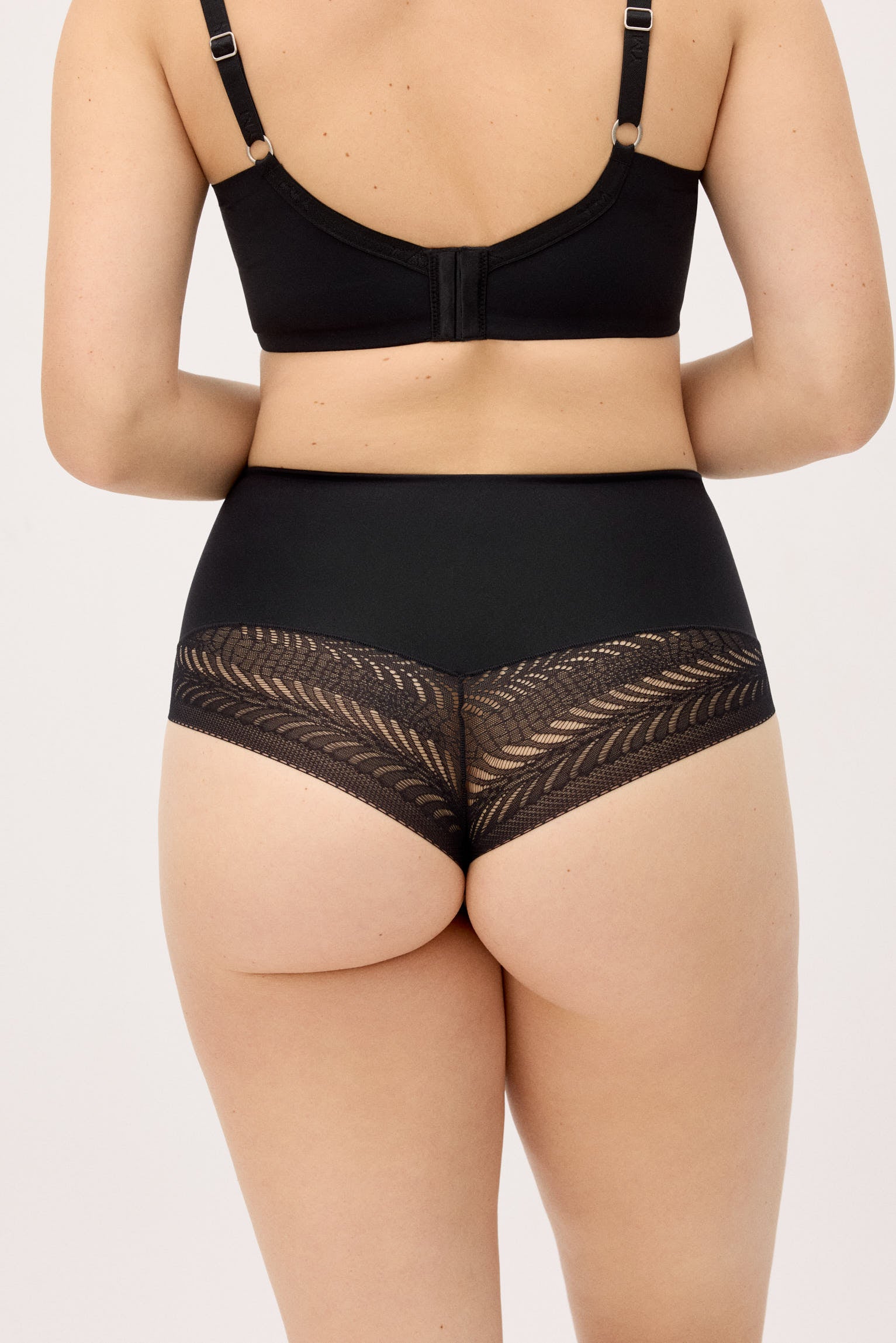 Wolbar Mutande Contenitive Modellanti Per Donna WB37 – Vita Alta, Laser Cut, Nero, Taglia XL – Tessuto Morbido E Traspirante