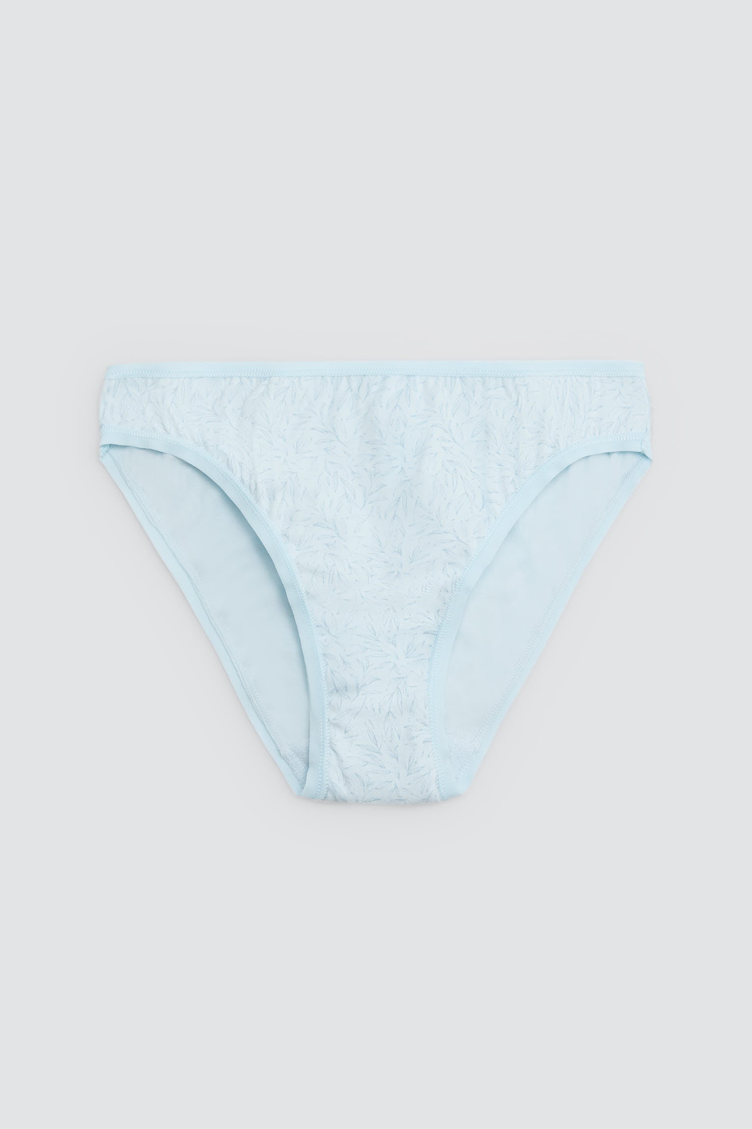 Confezione da 6 mini slip tinta unita e fantasia