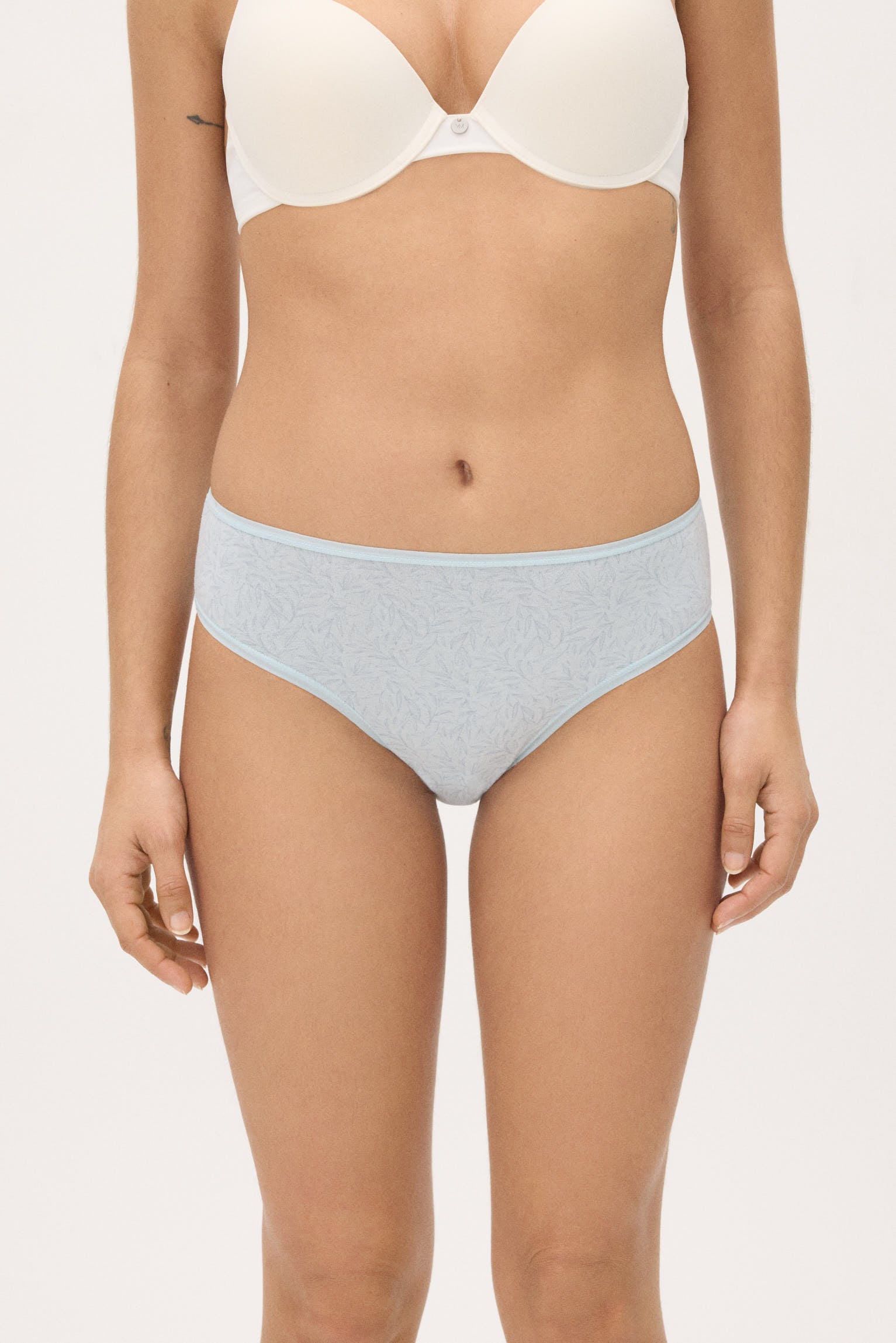 Confezione da 6 slip midi tinta unita e stampati