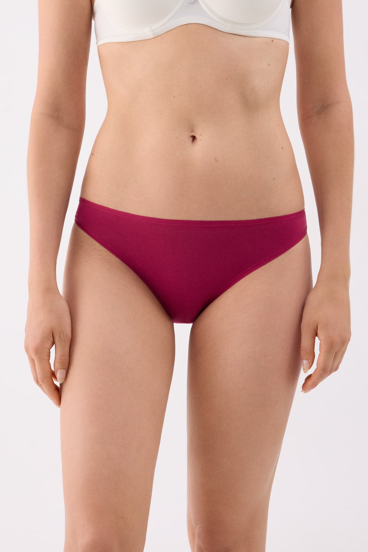 Pack de 4 slip mini básicas de algodón colores