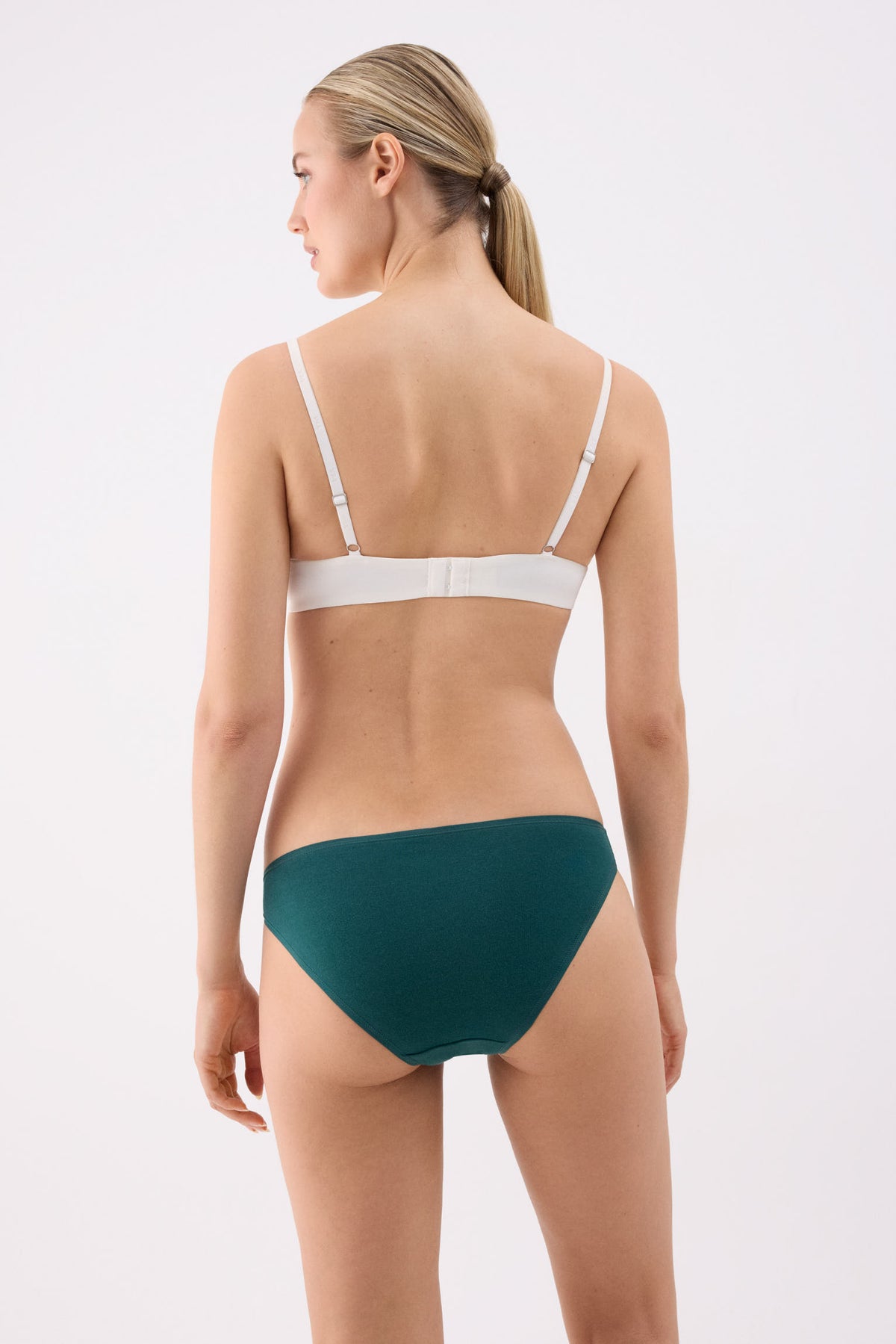 Pack de 4 slip mini básicas de algodón colores