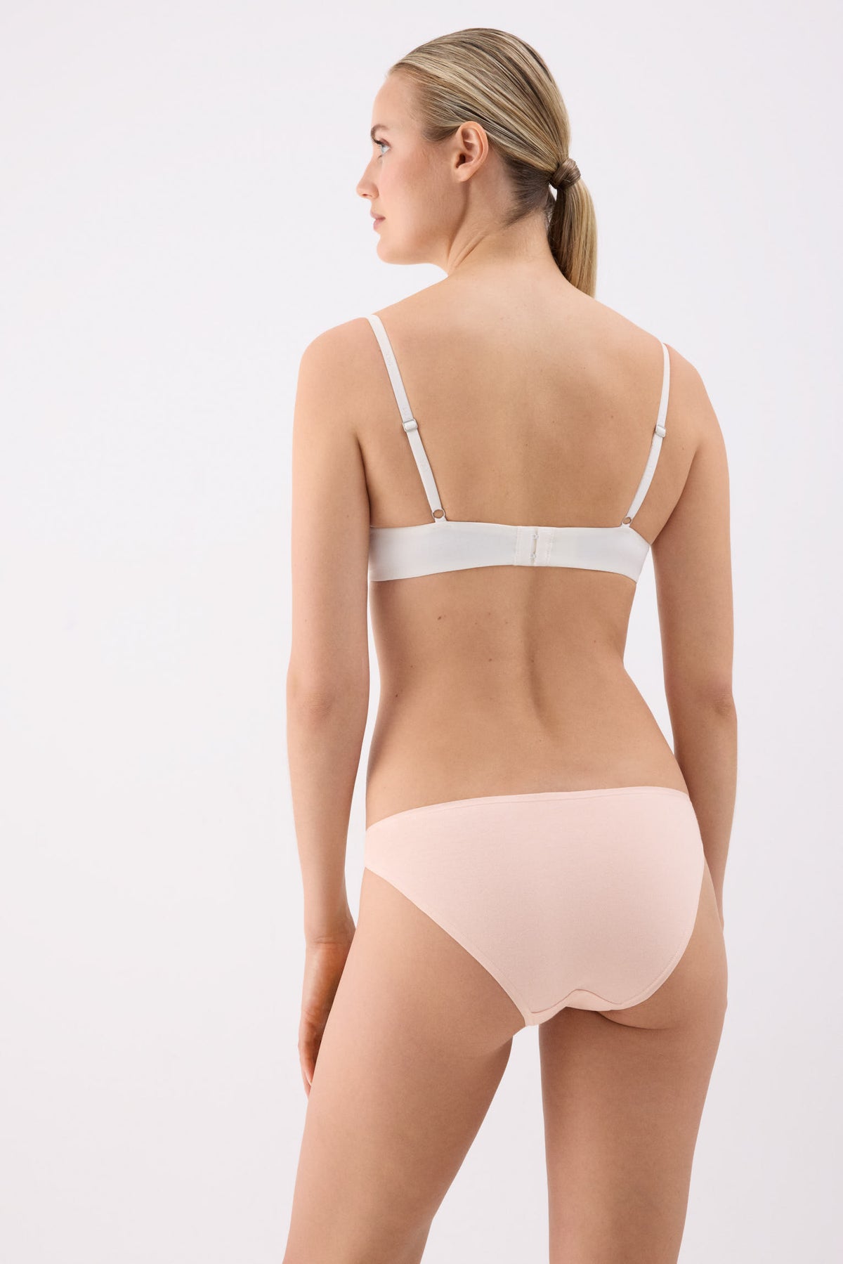 Pack de 4 slip mini básicas de algodón colores