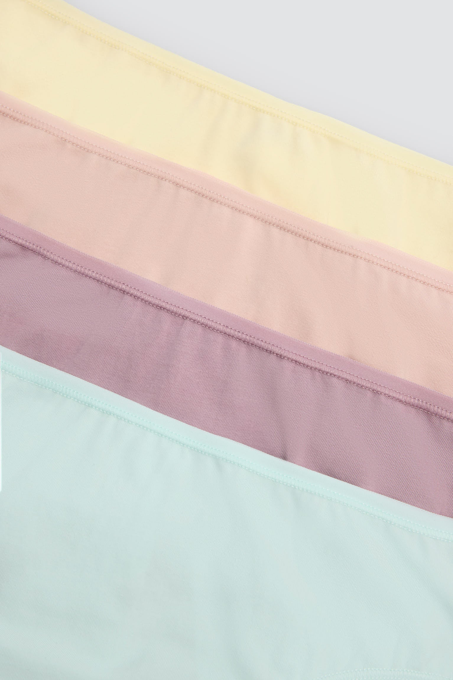 Pack de 4 bragas midi básicas colores - Ysabel Mora