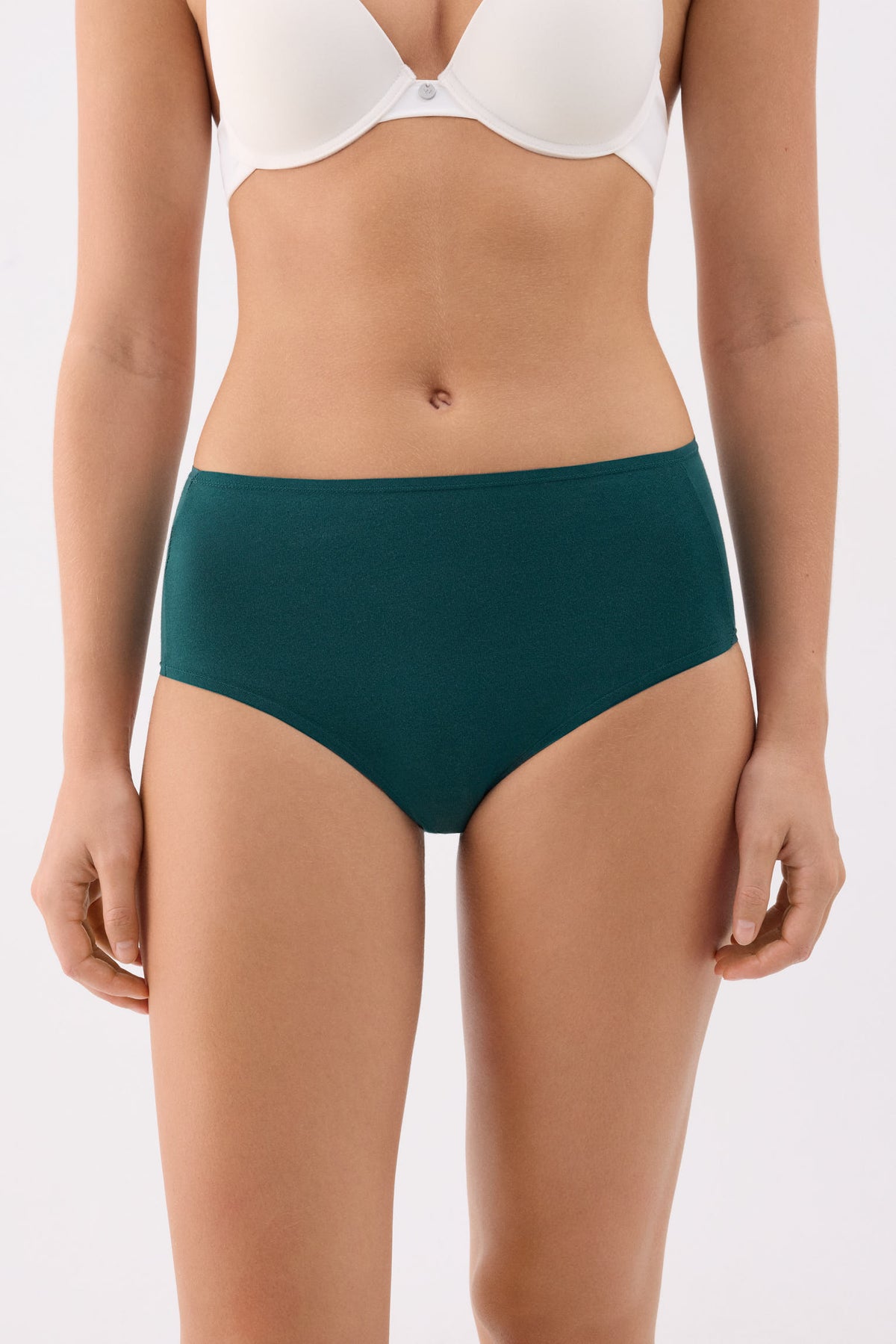 Pack de 4 slip altas de algodón colores