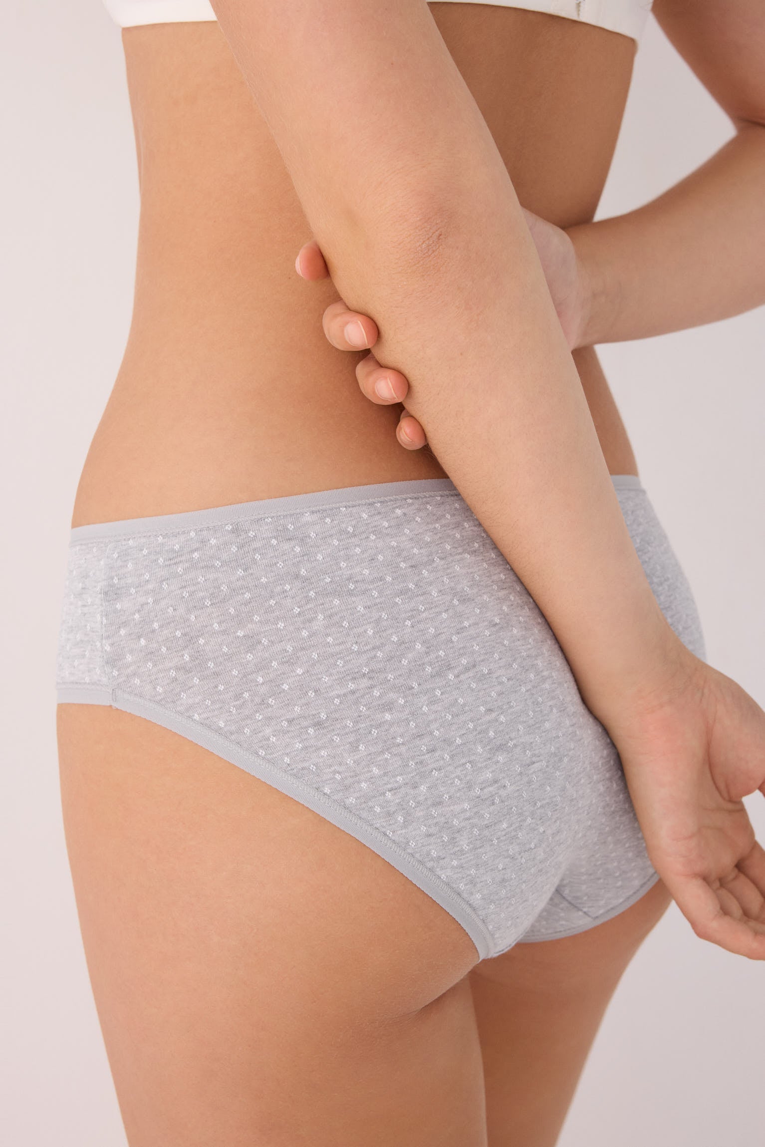 Pack de 6 slip midi de algodón estampadas