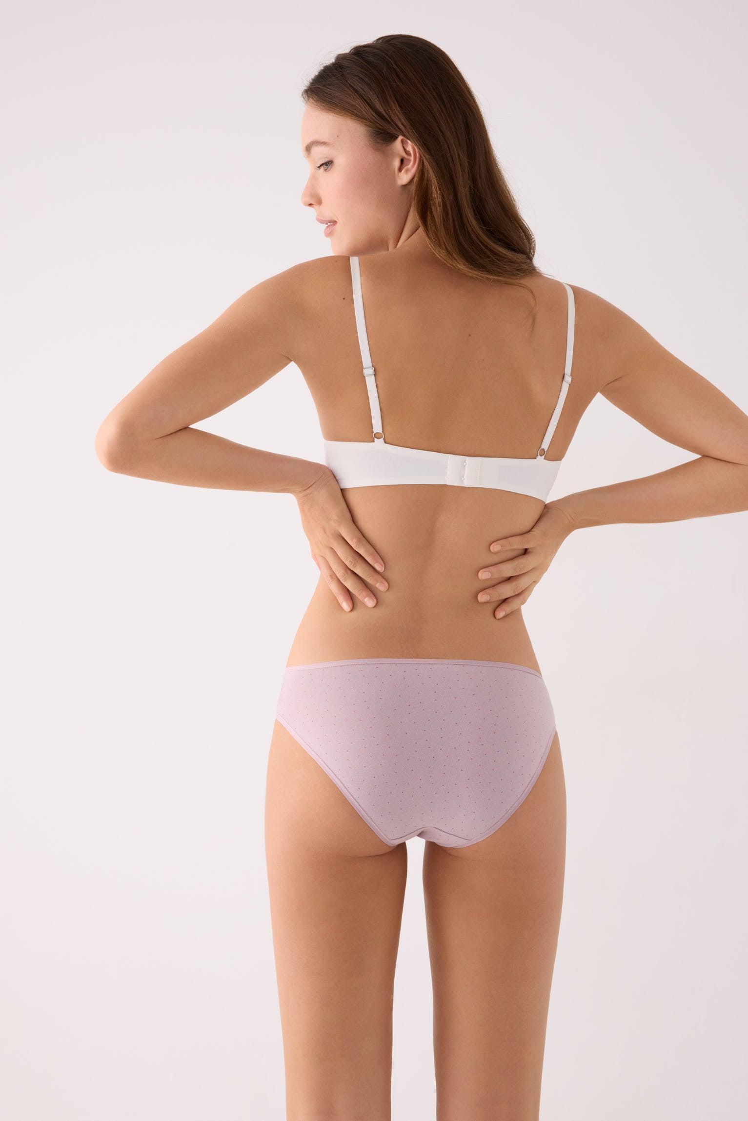 Pack de 6 slip midi de algodón estampadas