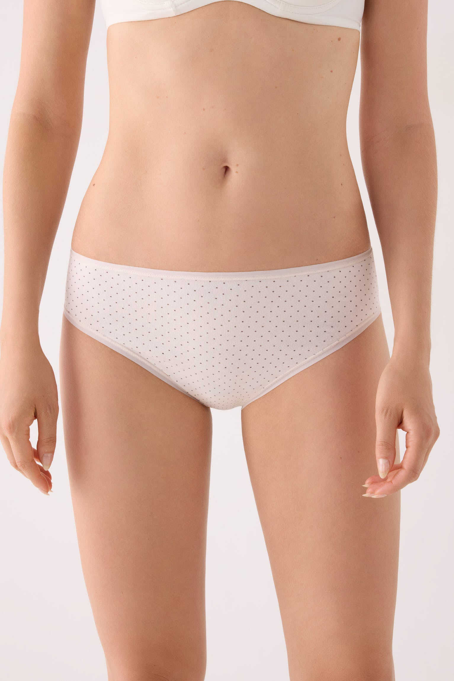 Confezione da 2 slip midi stampati in cotone, multicolore