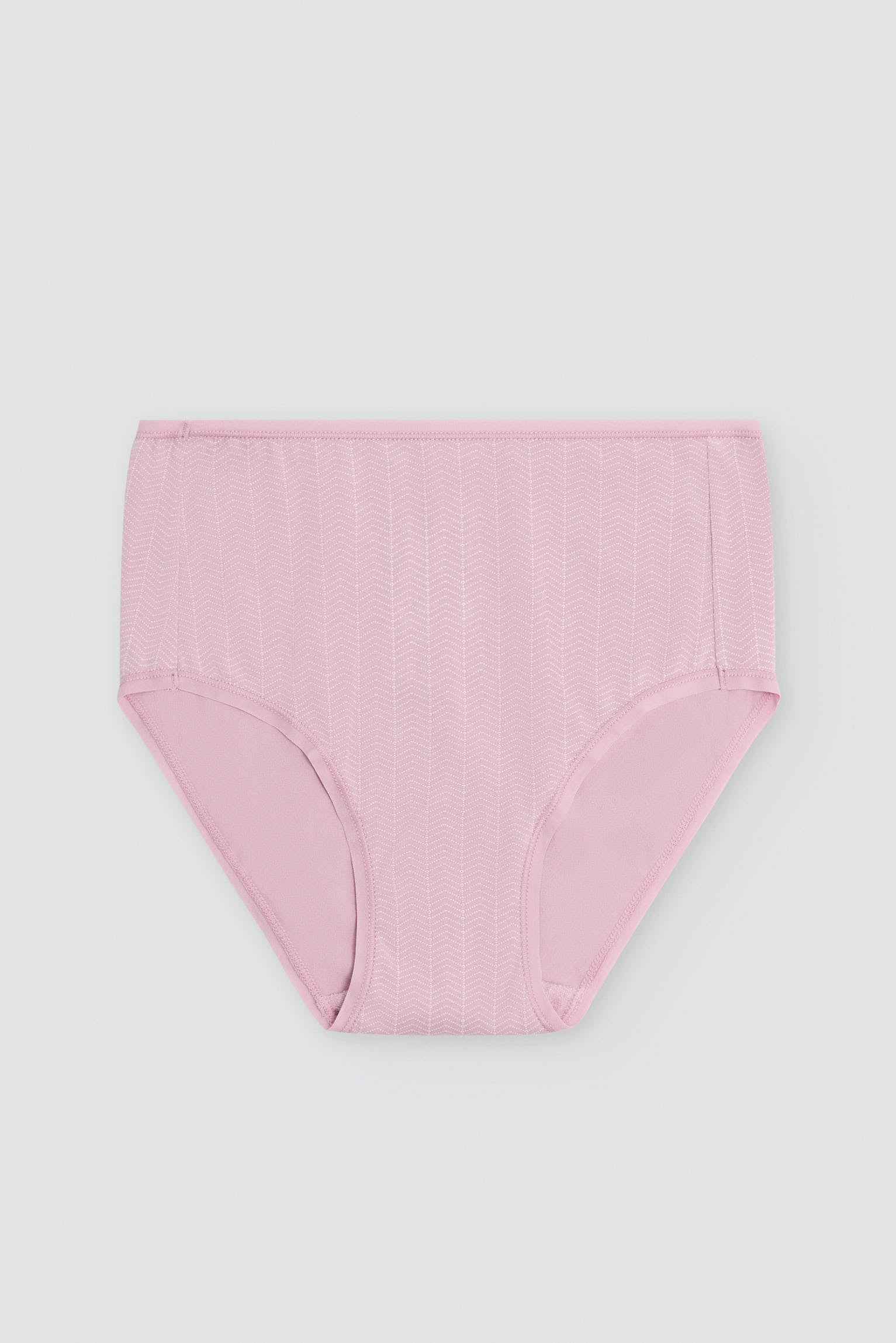 Confezione da 2 slip a vita alta stampati in cotone, multicolore