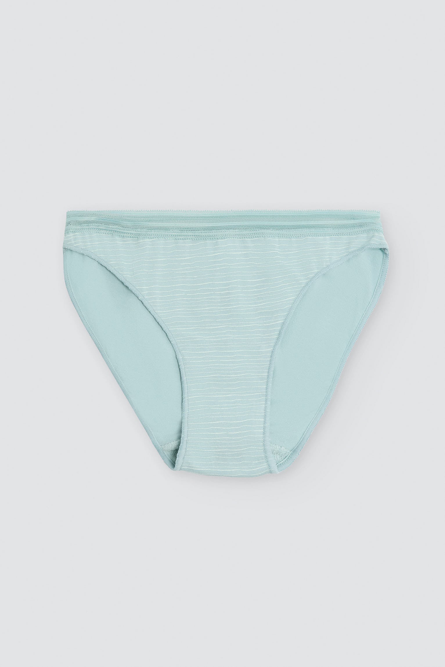 Confezione da 2 slip mini in cotone, verde