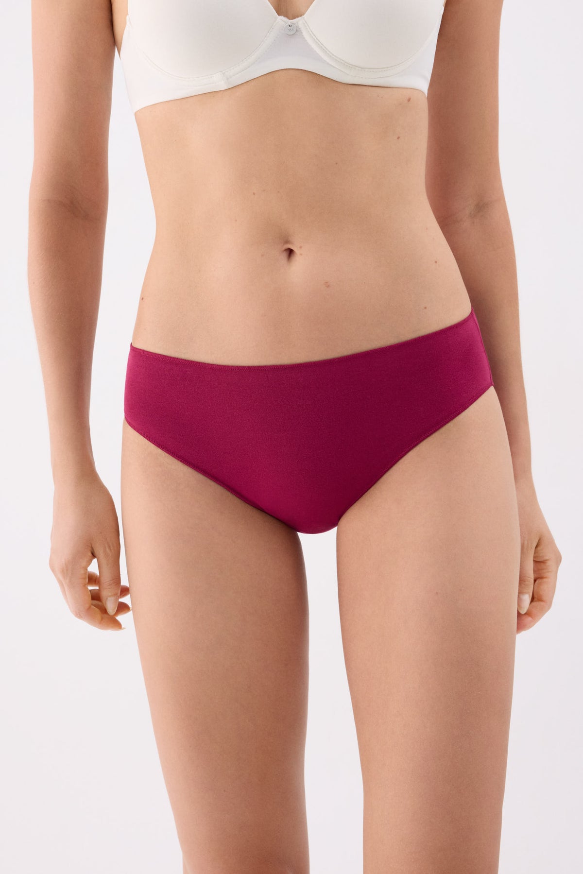 Pack de 3 slip midi de algodón colores fríos