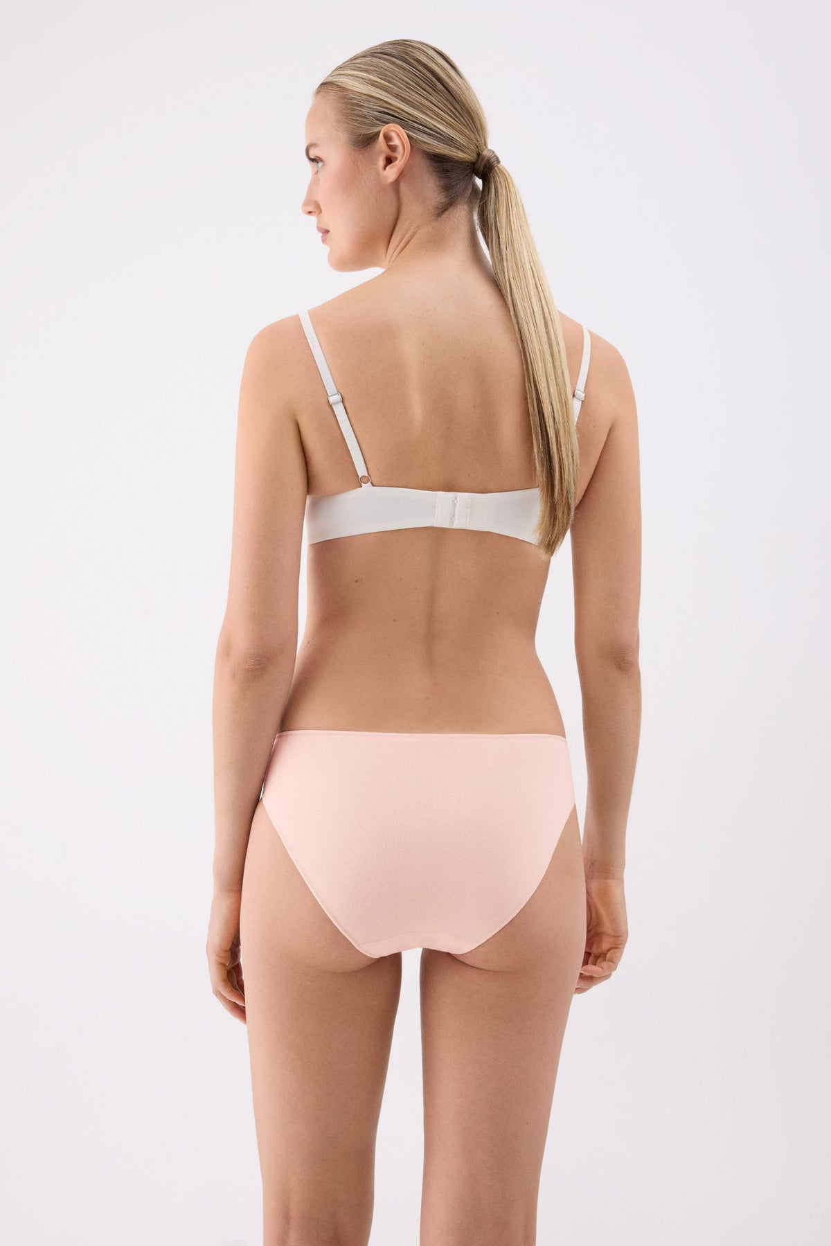 Pack de 3 slip midi de algodón colores fríos