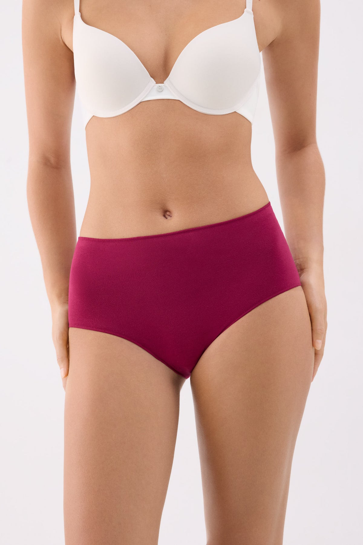 Pack de 3 slip altas de algodón colores fríos