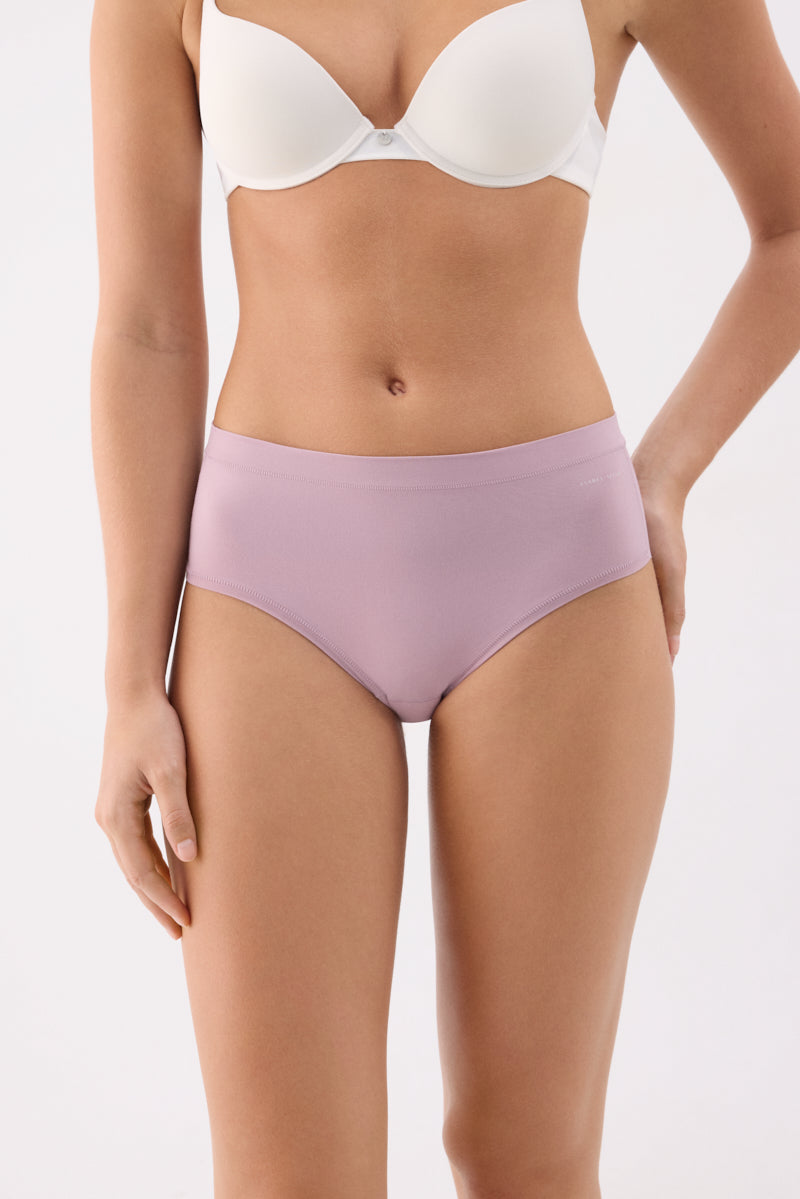 Slip midi Adapt con finiture invisibili lilla