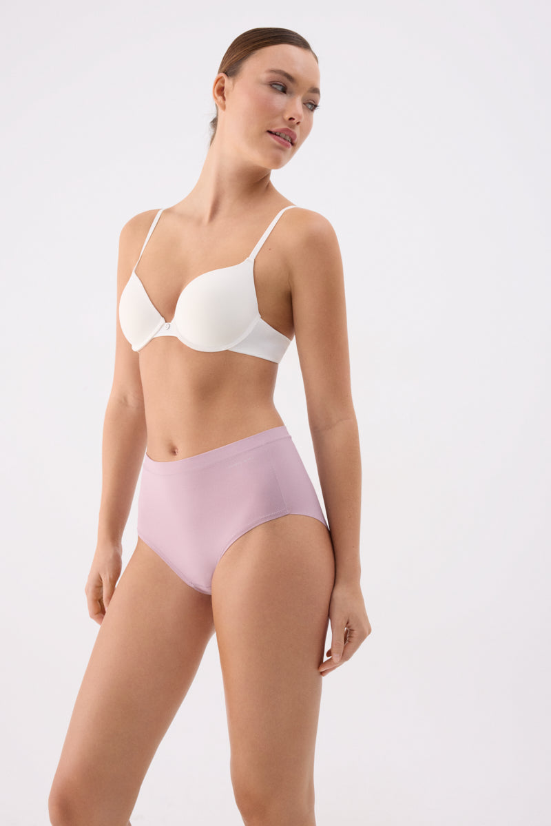 Slip a vita alta Adapt con finiture invisibili lilla