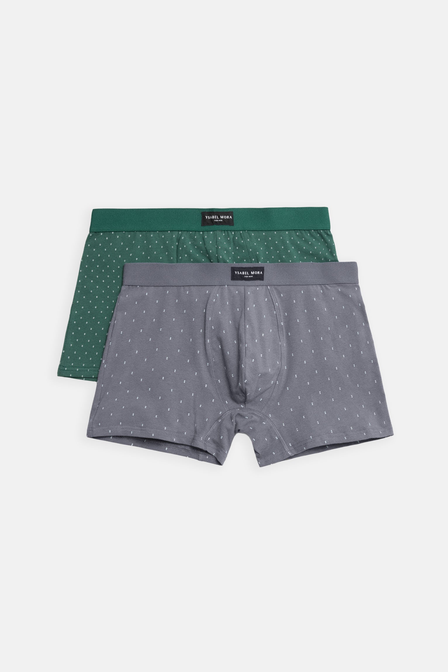 Confezione da 2 boxer stampati minimali
