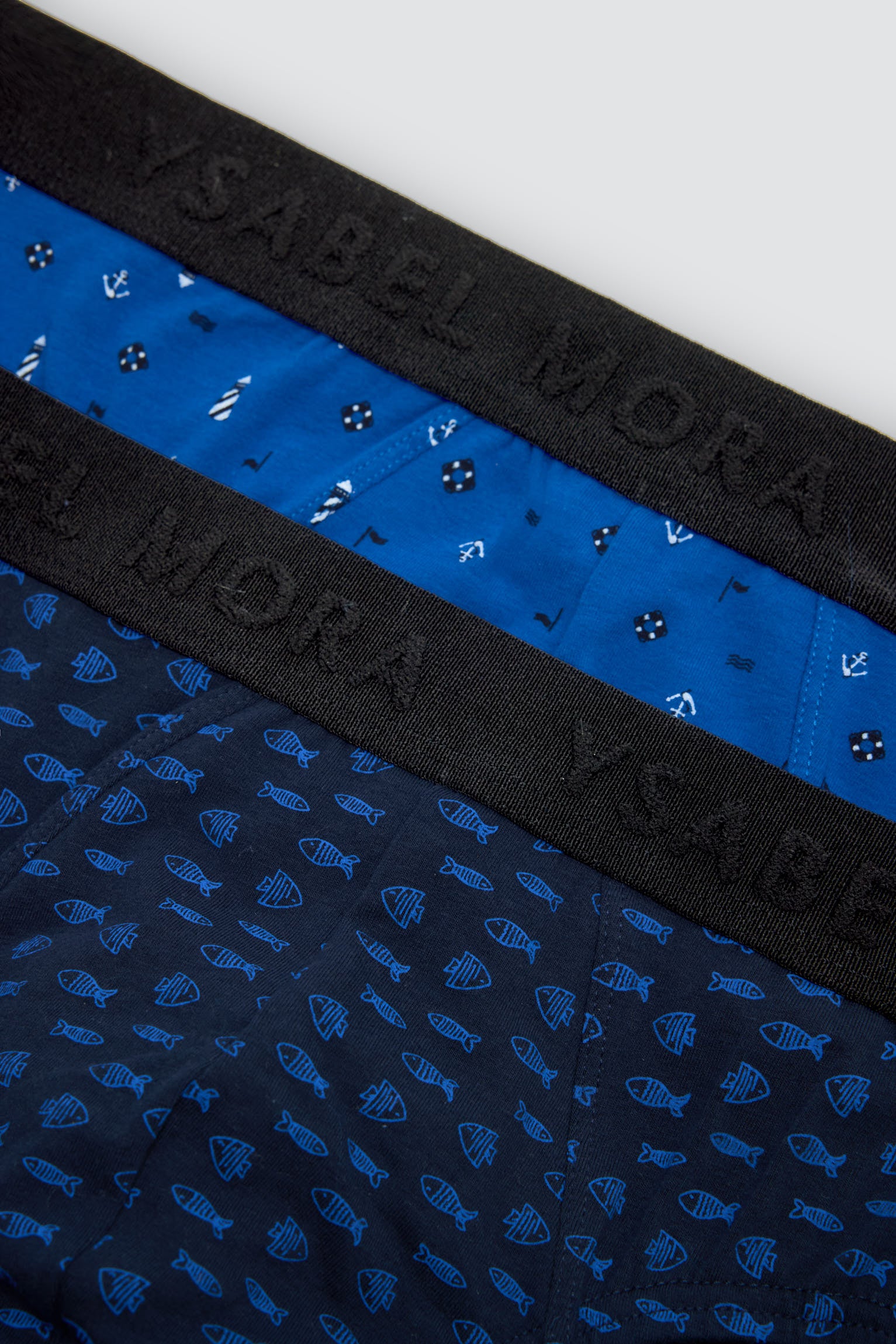 Confezione da 6 slip con stampa animalier