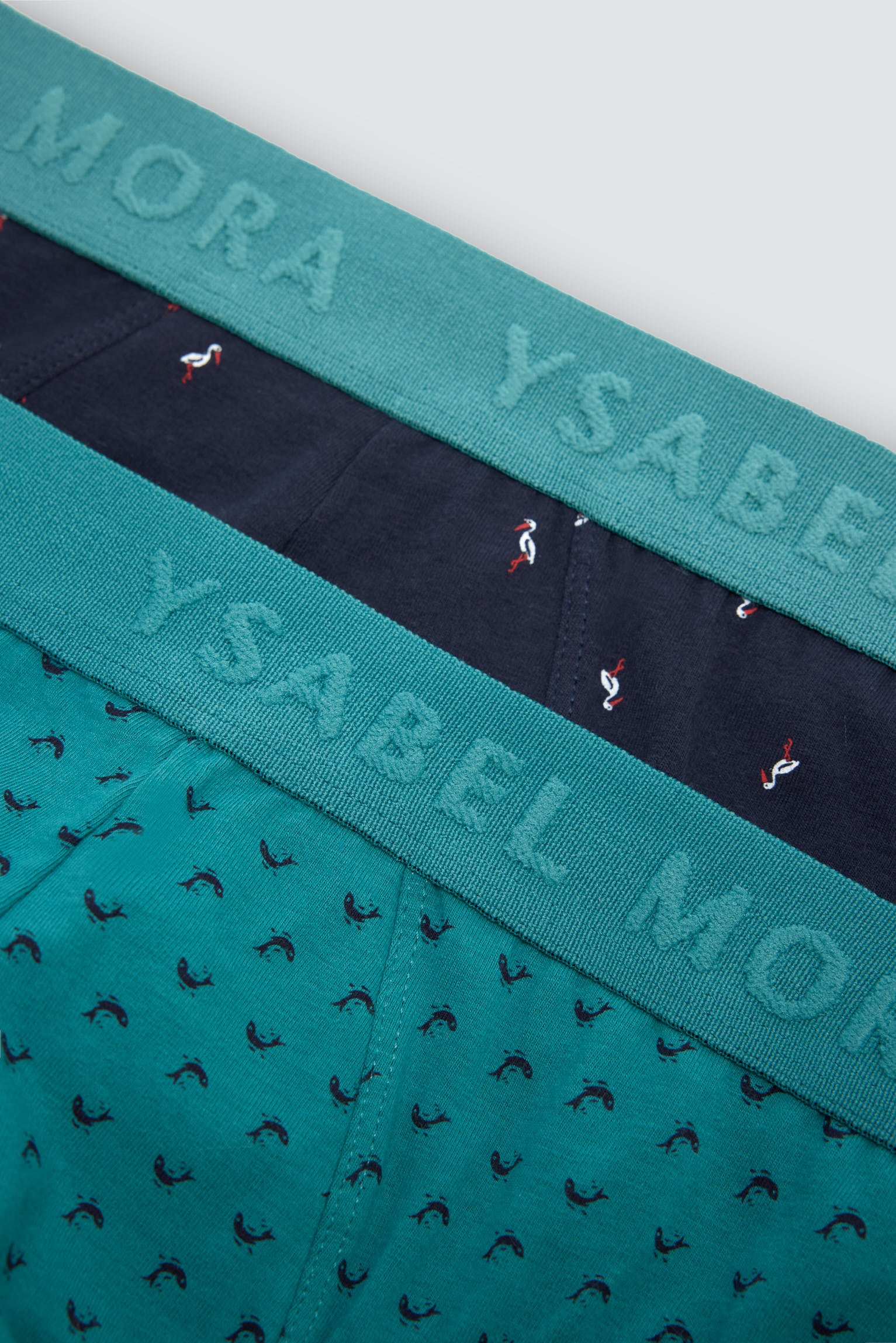 Confezione da 6 slip con stampa animalier