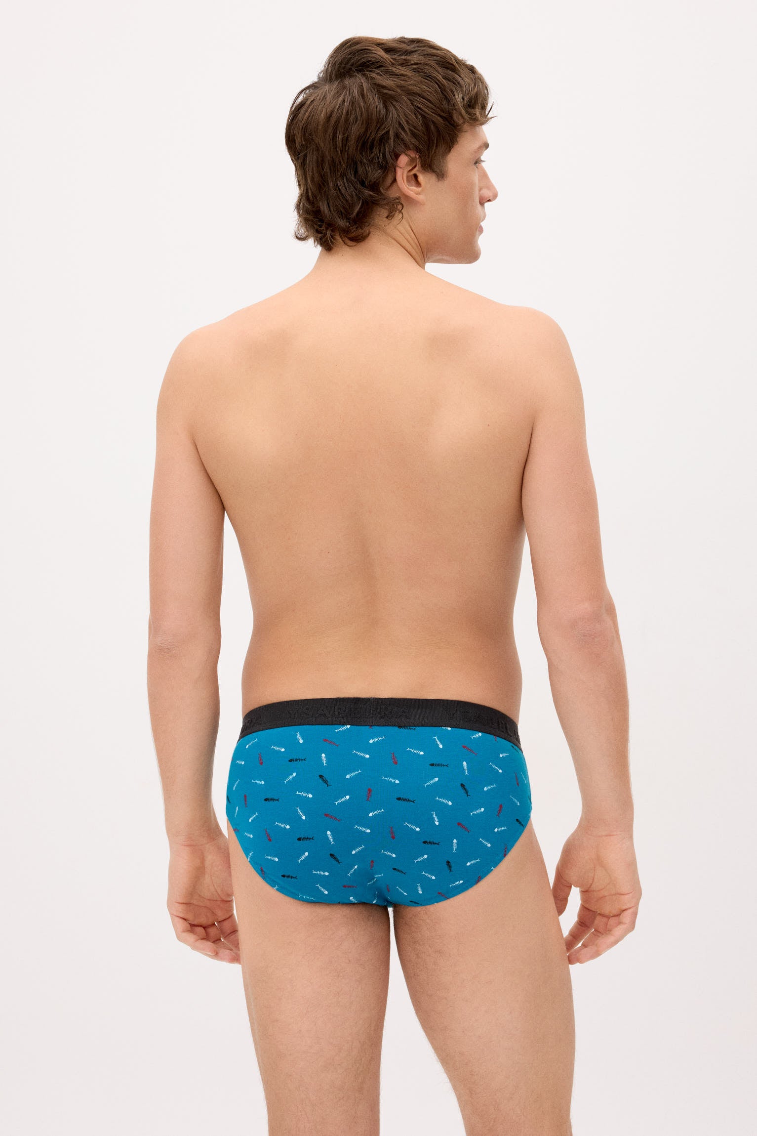 Confezione da 6 slip con stampa animalier