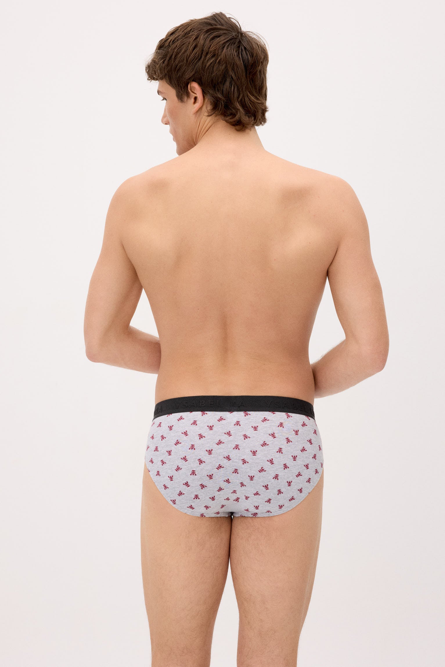 Confezione da 6 slip con stampa animalier