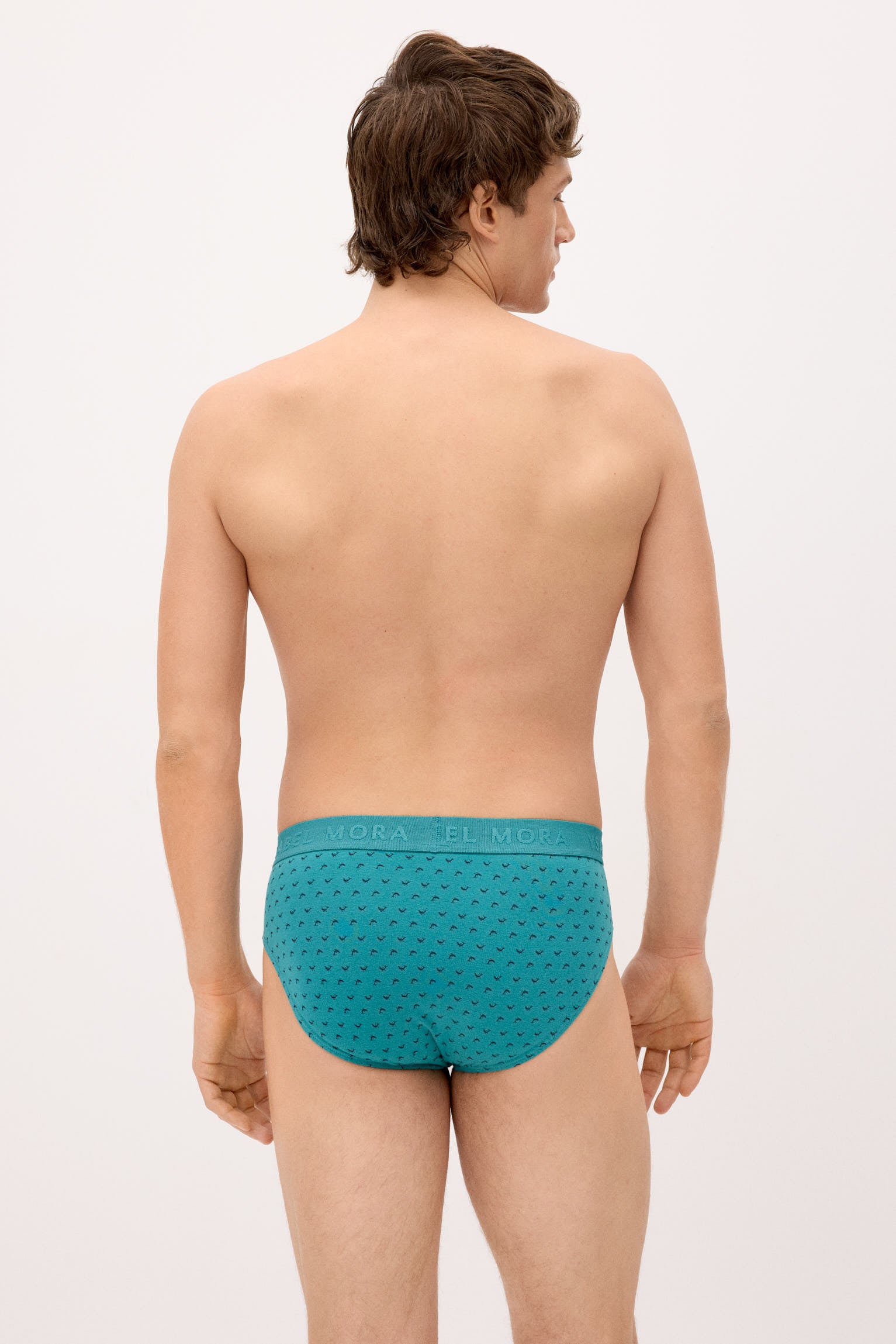 Confezione da 6 slip con stampa animalier