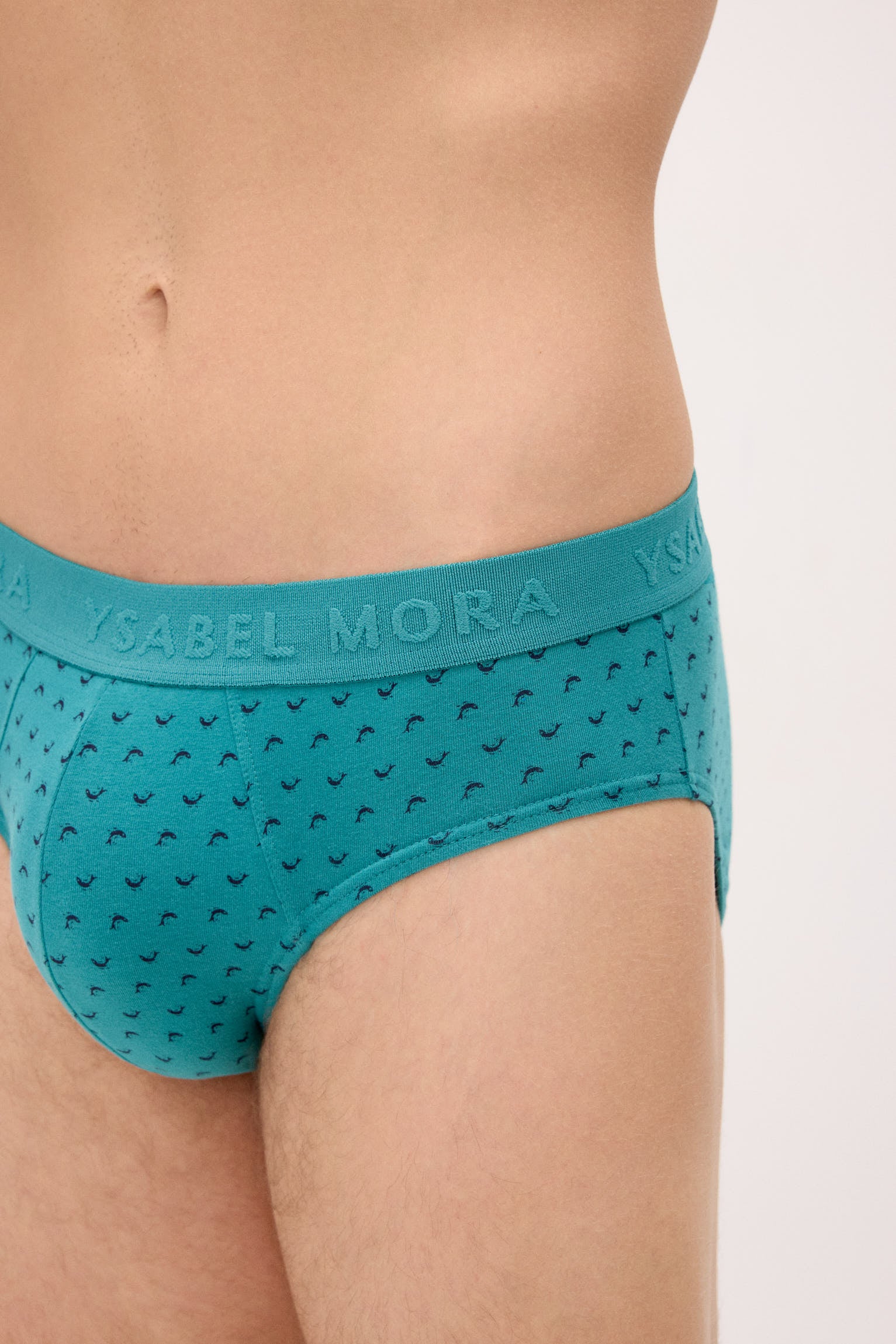 Confezione da 6 slip con stampa animalier