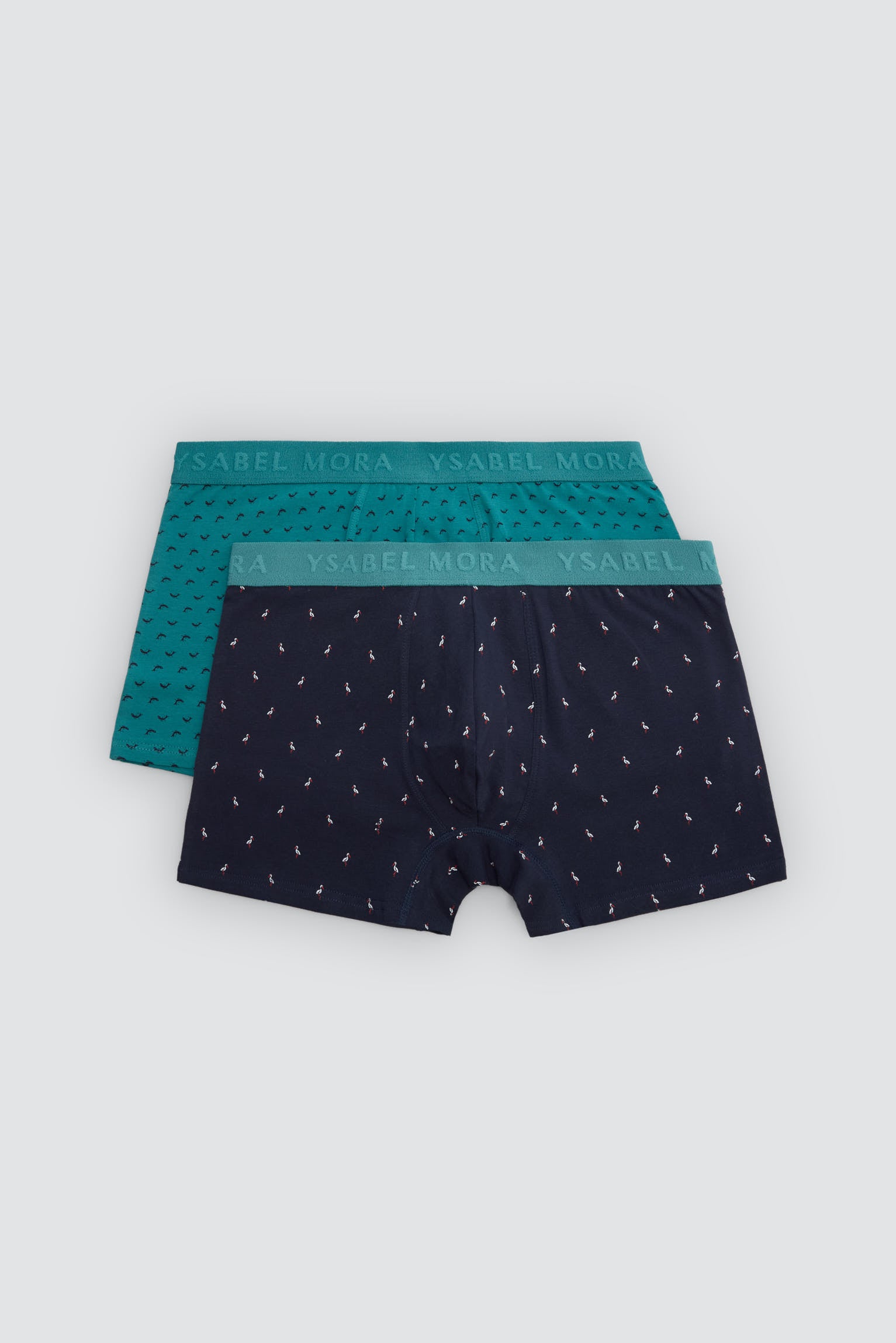 Confezione da 6 boxer con stampa animalier
