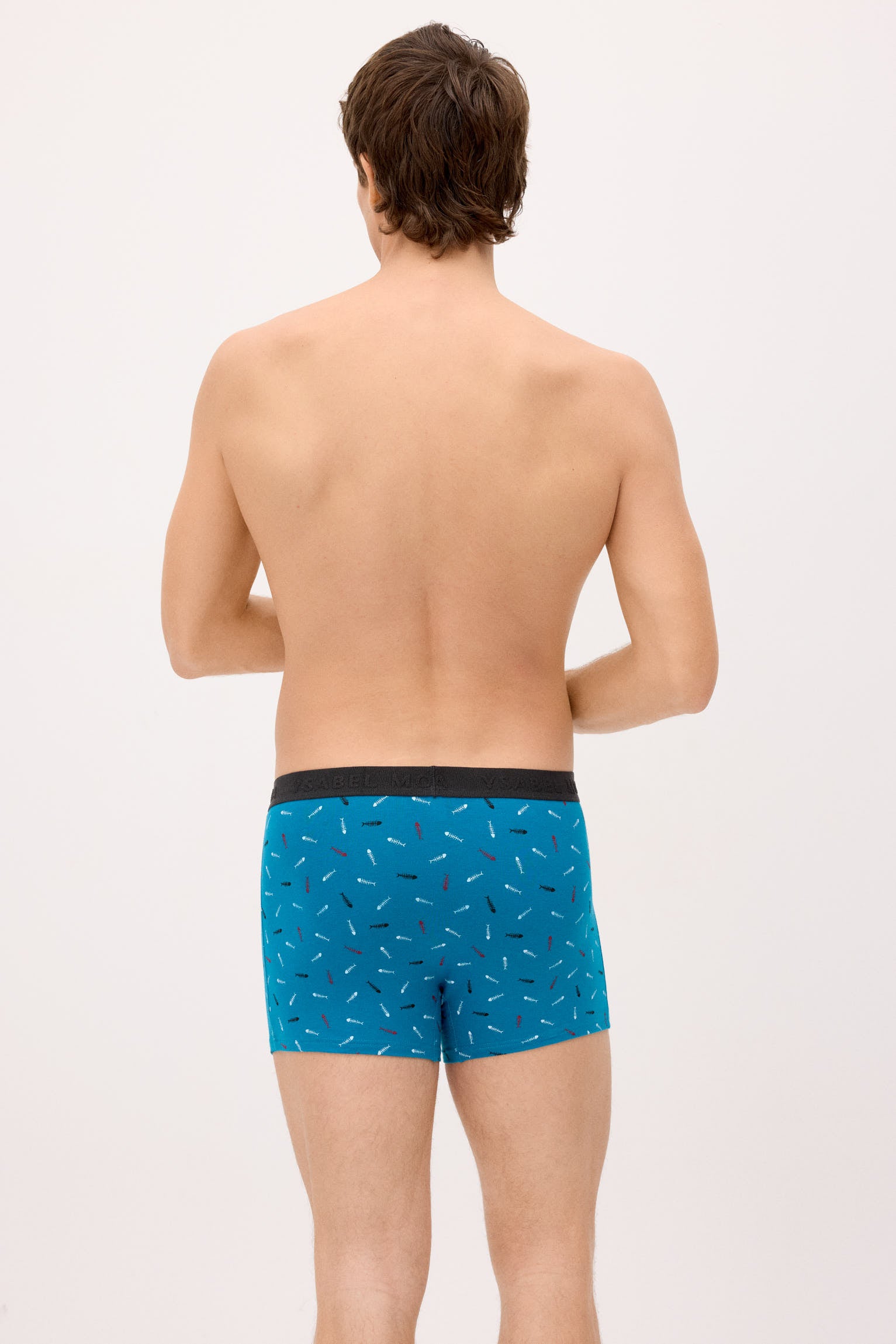 Confezione da 6 boxer con stampa animalier