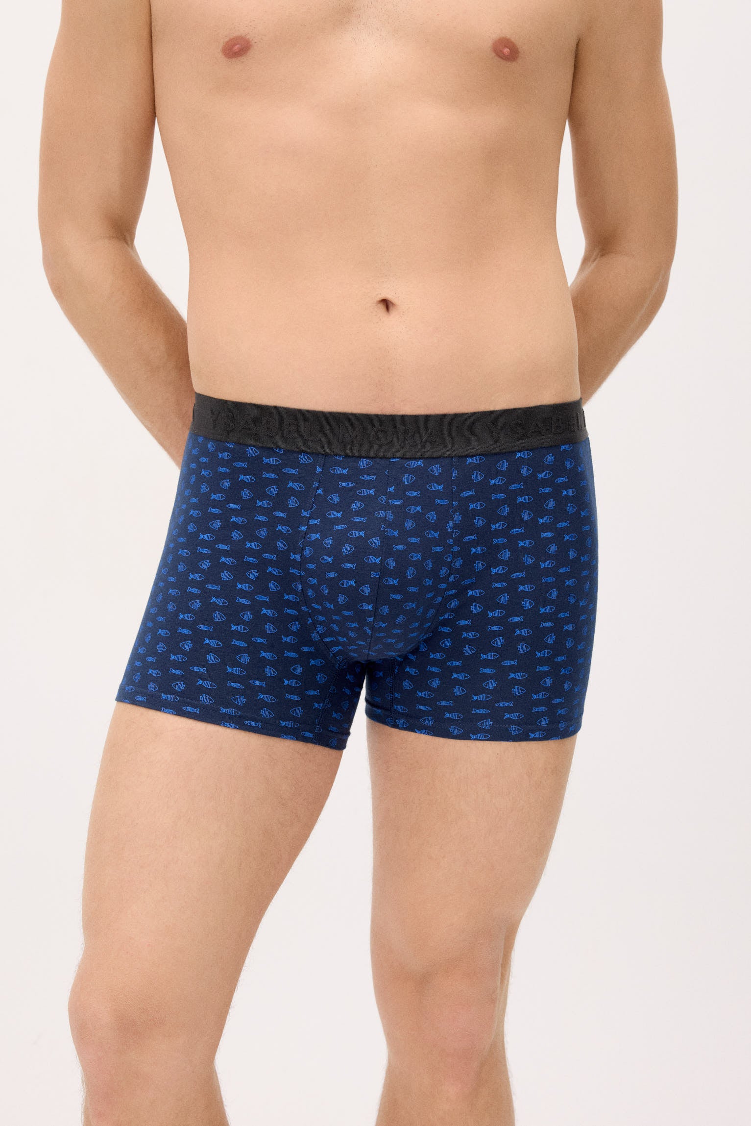 Confezione da 6 boxer con stampa animalier