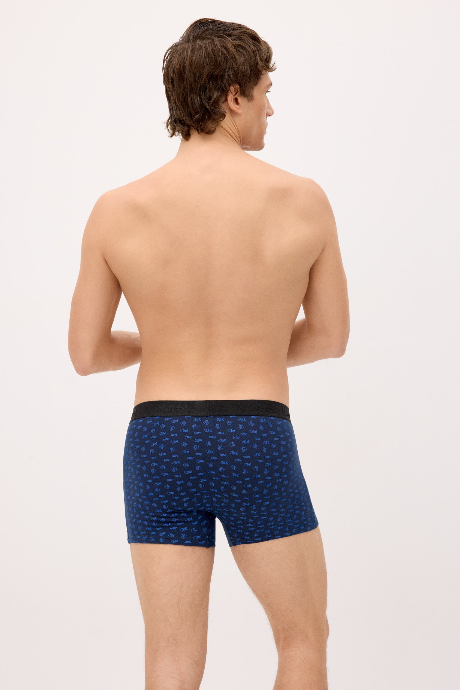 Confezione da 6 boxer con stampa animalier