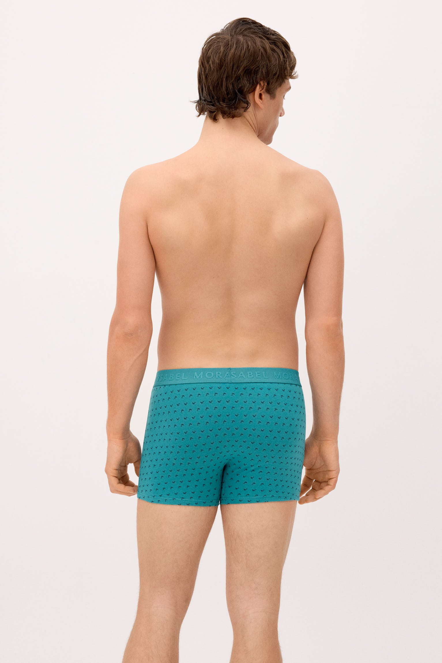 Confezione da 6 boxer con stampa animalier