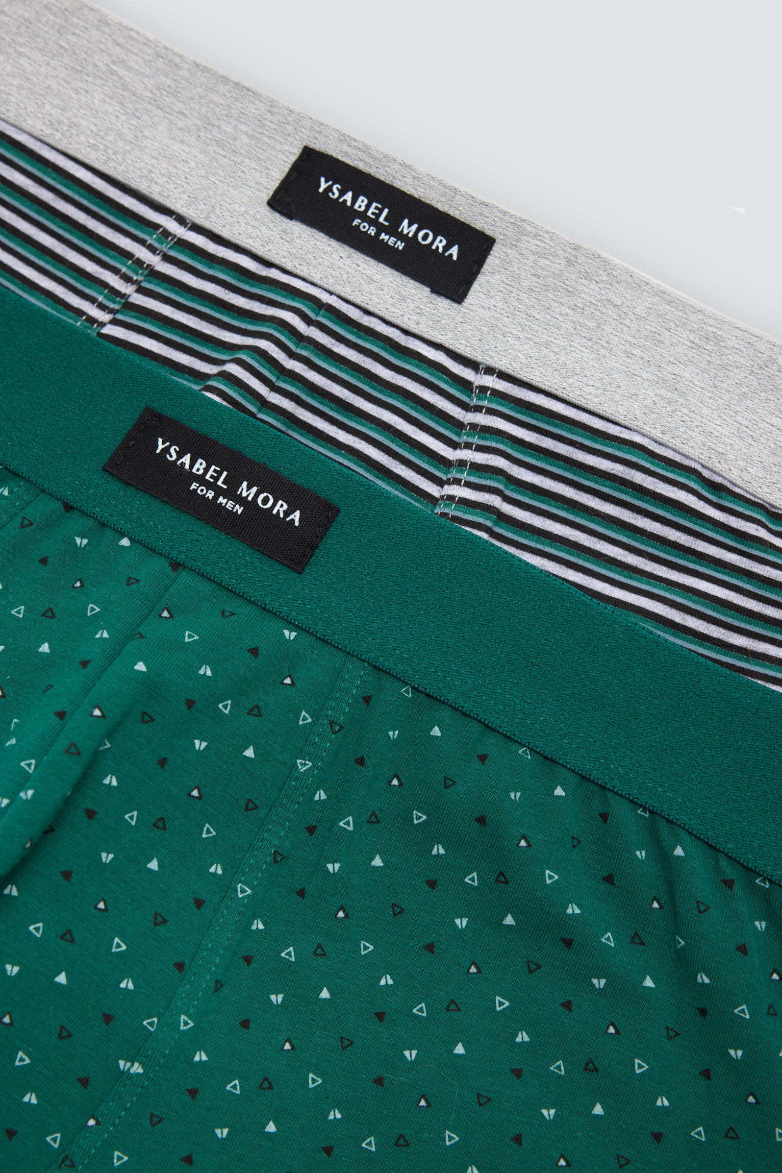 Confezione da 2 boxer con stampa geometrica